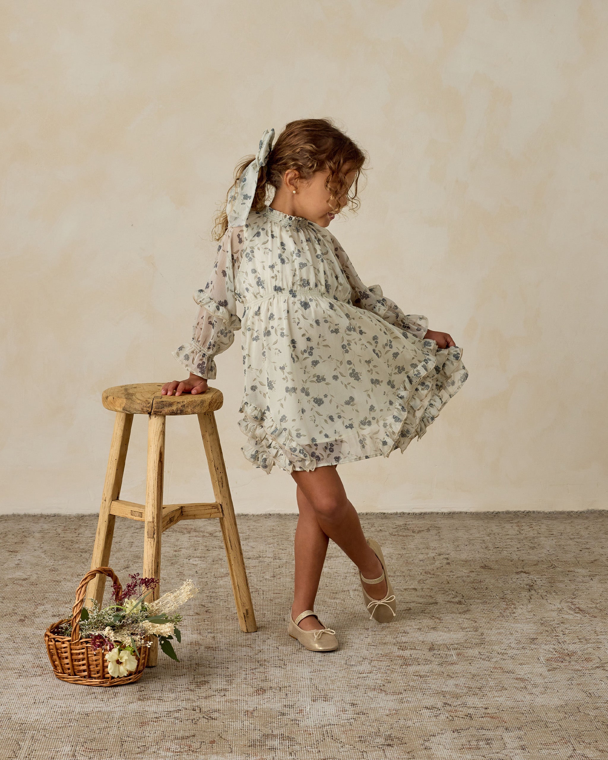 Rylee + Cru ライリーアンドクルー ベビー服 子供服  アリス　ボウ　ウィンター　ヴァインズ