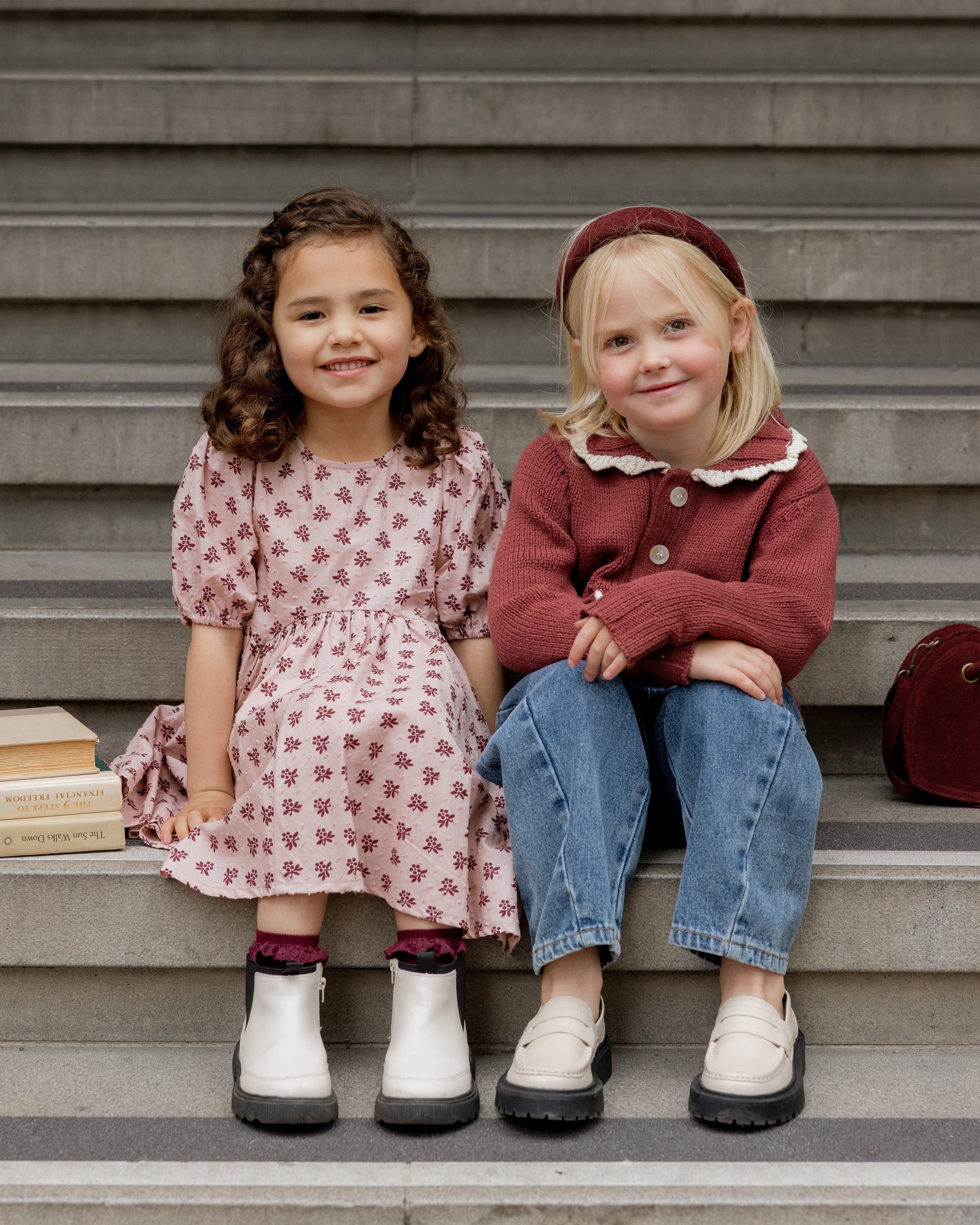 Rylee + Cru ライリーアンドクルー ベビー服 子供服  ローズドレス　ブラッシュフルール