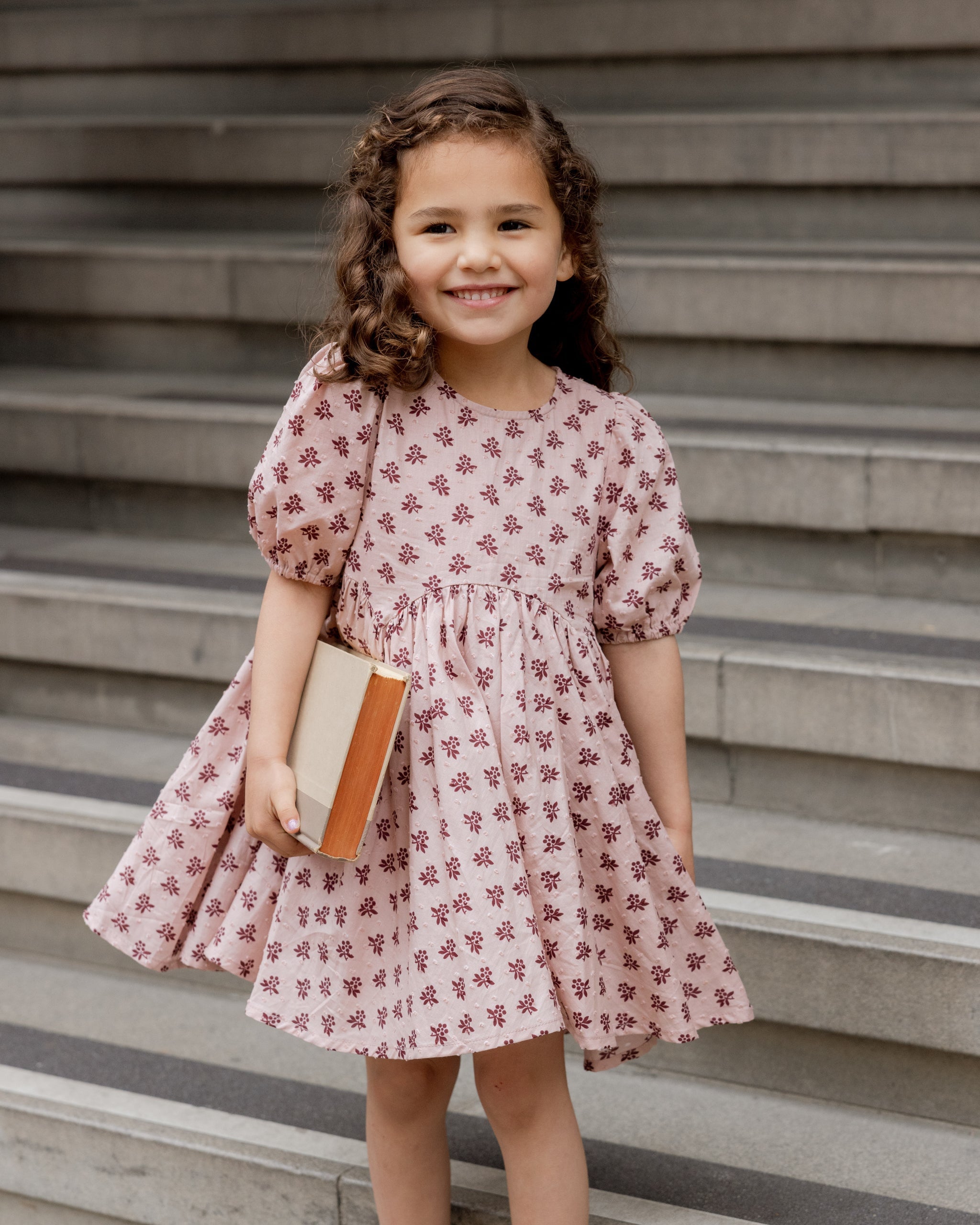 Rylee + Cru ライリーアンドクルー ベビー服 子供服  ローズドレス　ブラッシュフルール
