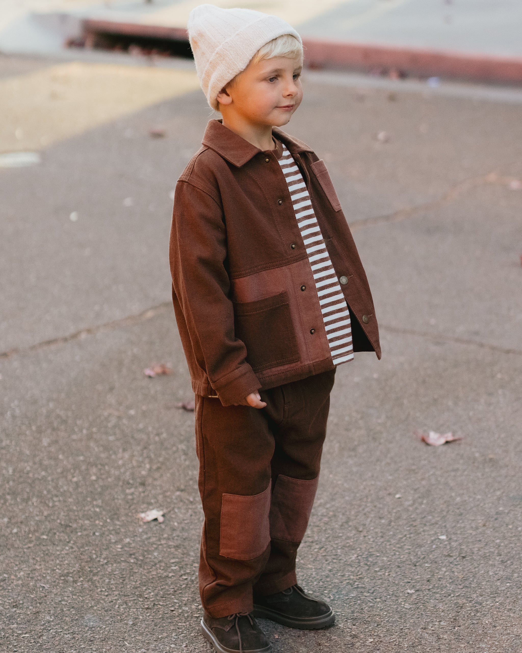 Denim Jacket || Brown – Rylee + Cru Japan
