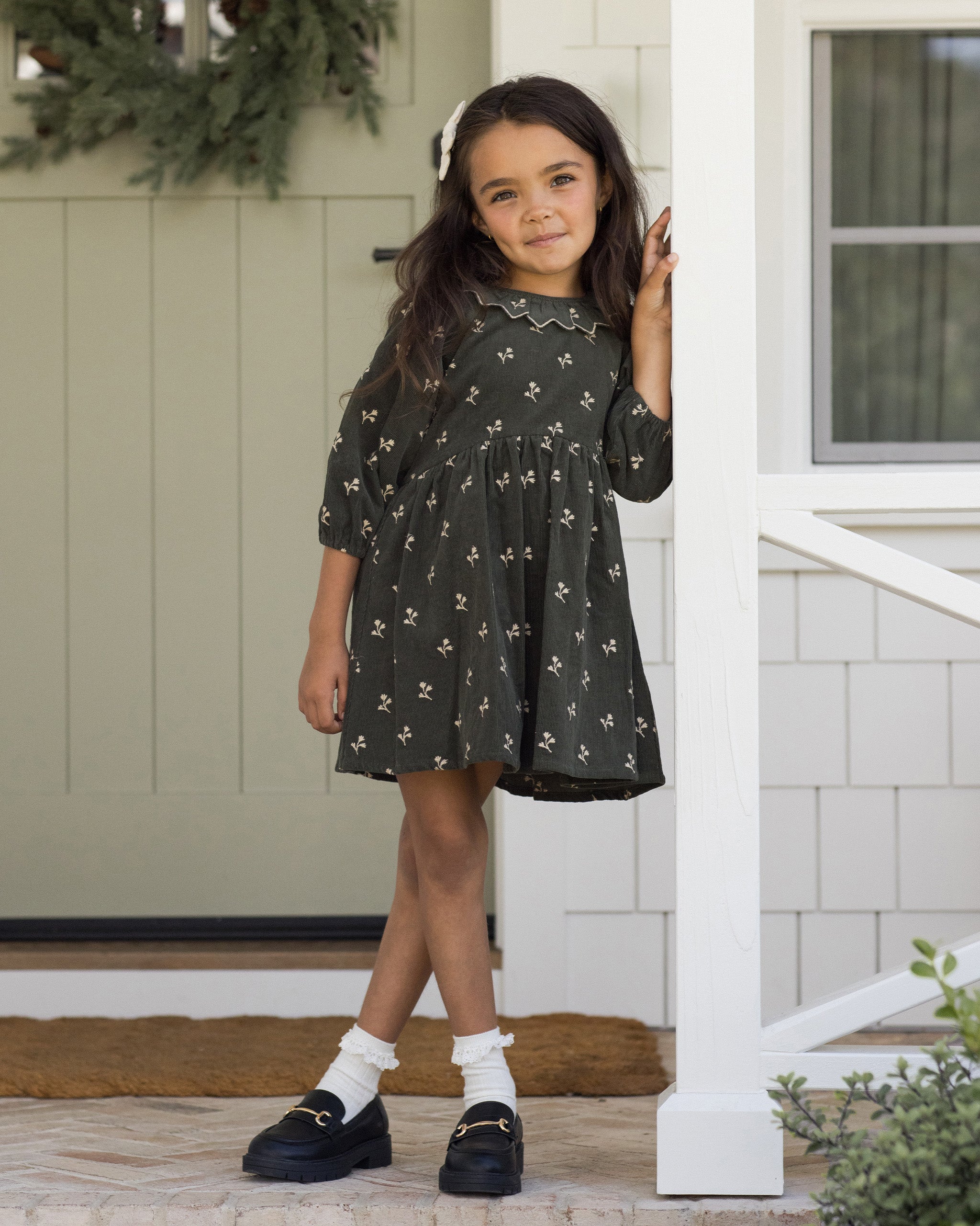 Rylee + Cru ライリーアンドクルー ベビー服 子供服  フレイヤドレス　ブロッサムエンブロイダリー