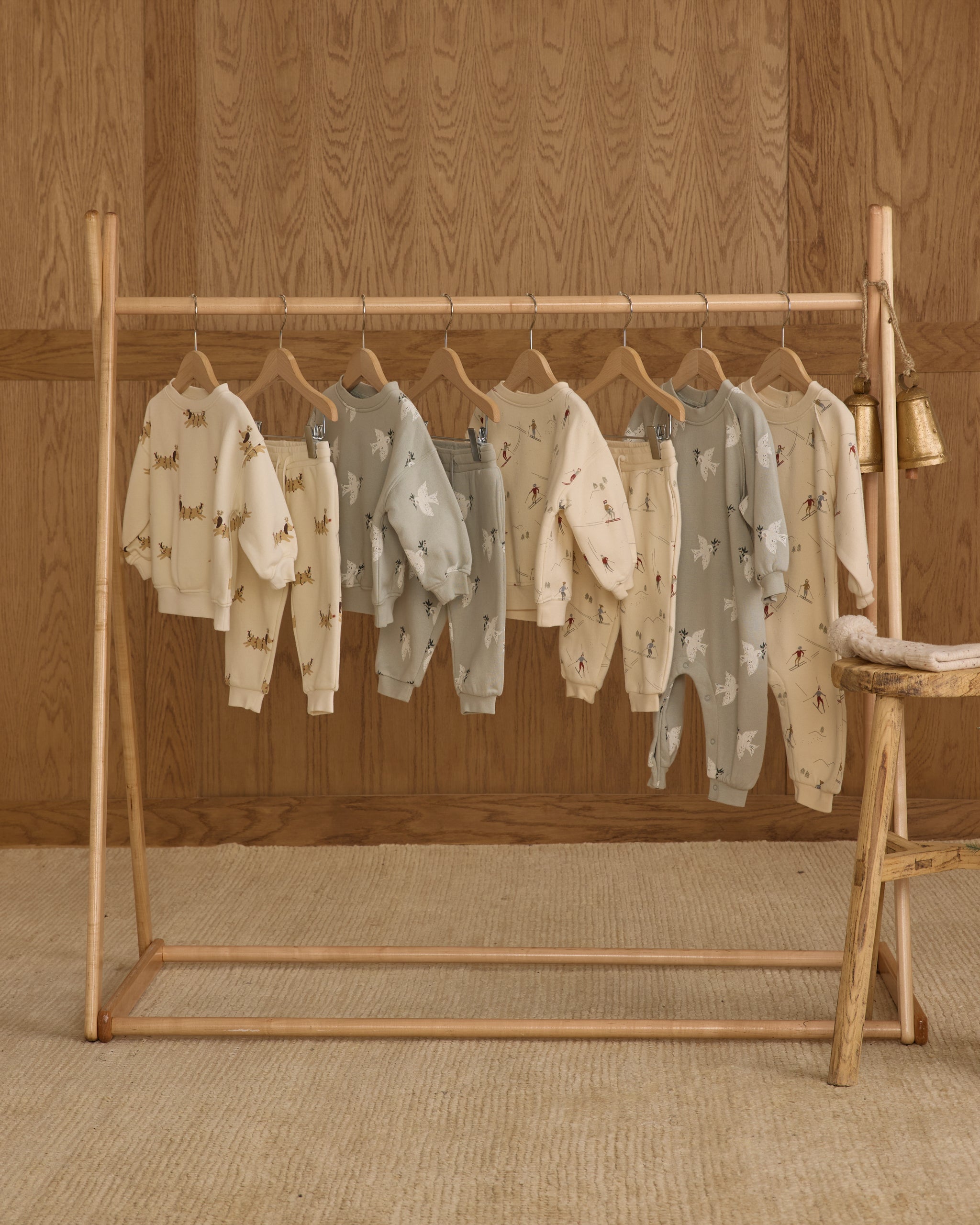 Rylee + Cru ライリーアンドクルー ベビー服 子供服  リラックススウェットシャツ　スキーヤー