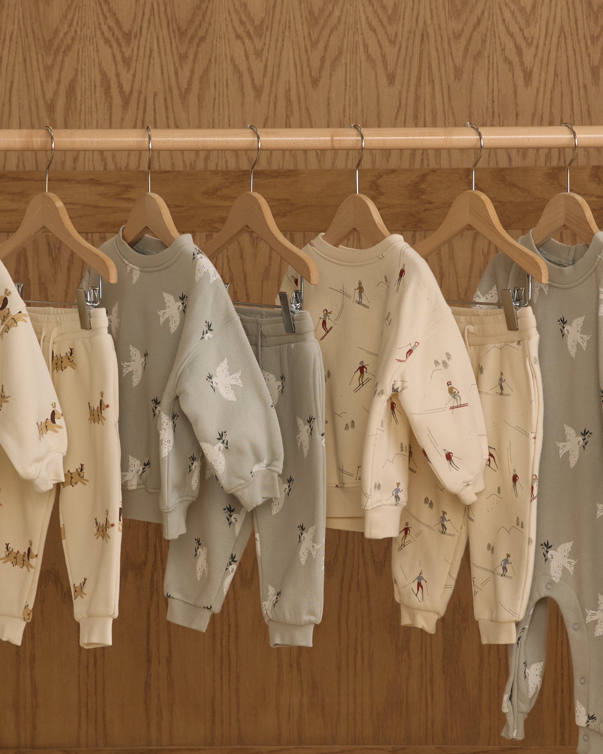 Rylee + Cru ライリーアンドクルー ベビー服 子供服  リラックススウェットシャツ　スキーヤー