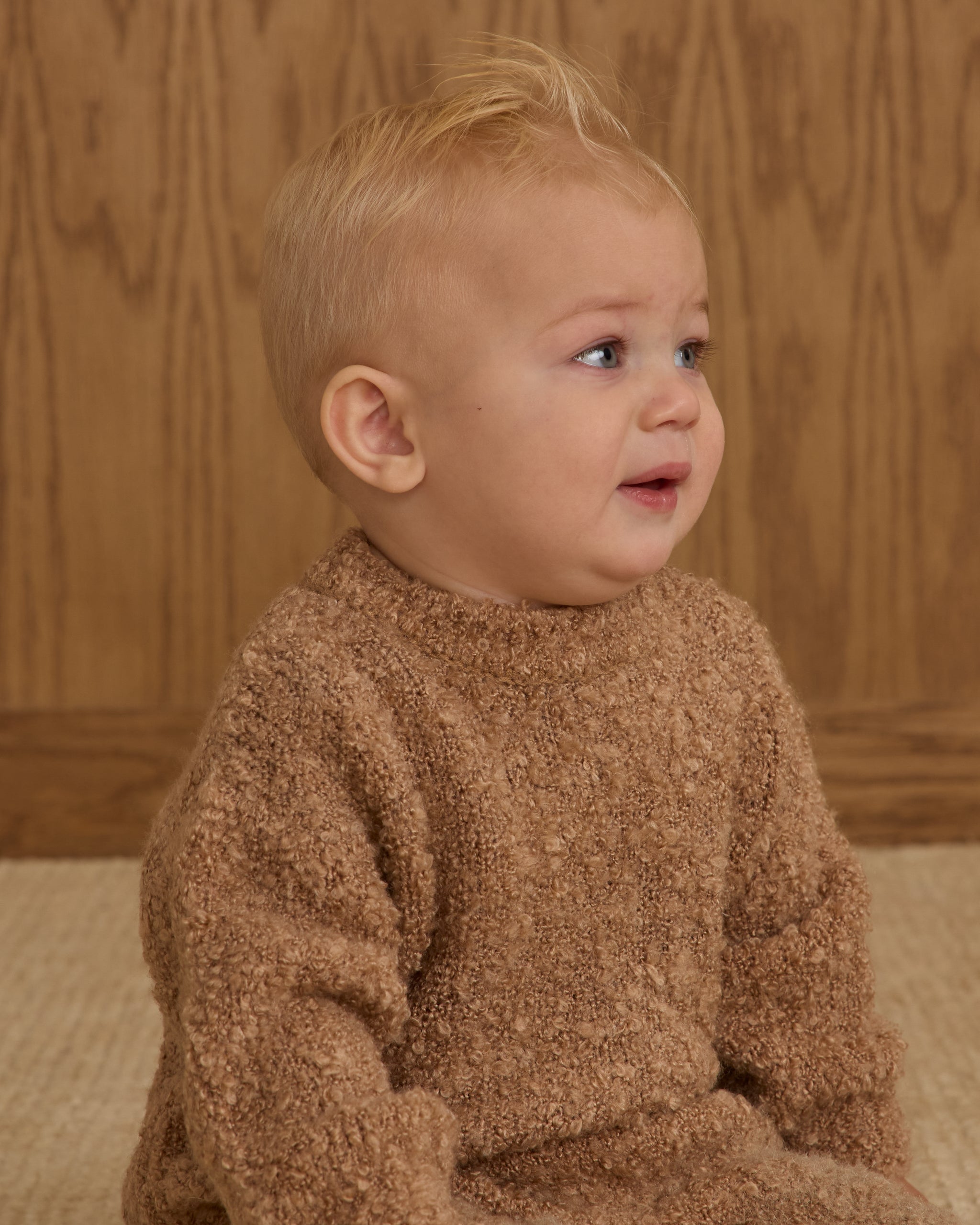 Rylee + Cru ライリーアンドクルー ベビー服 子供服  アスペンセーター　トフィーブークレ
