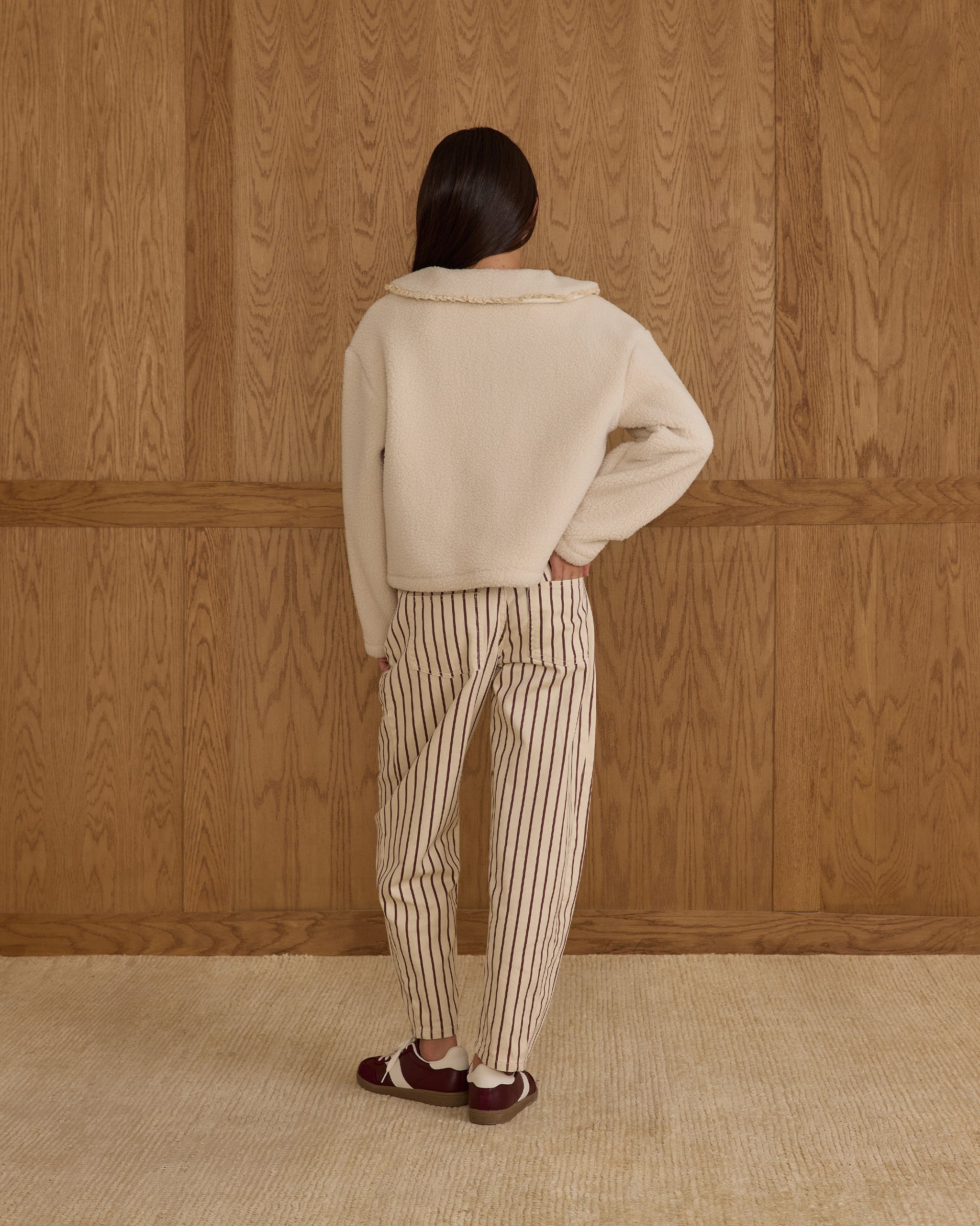 Rylee + Cru ライリーアンドクルー ベビー服 子供服  シアリングカラーコート　ナチュラル