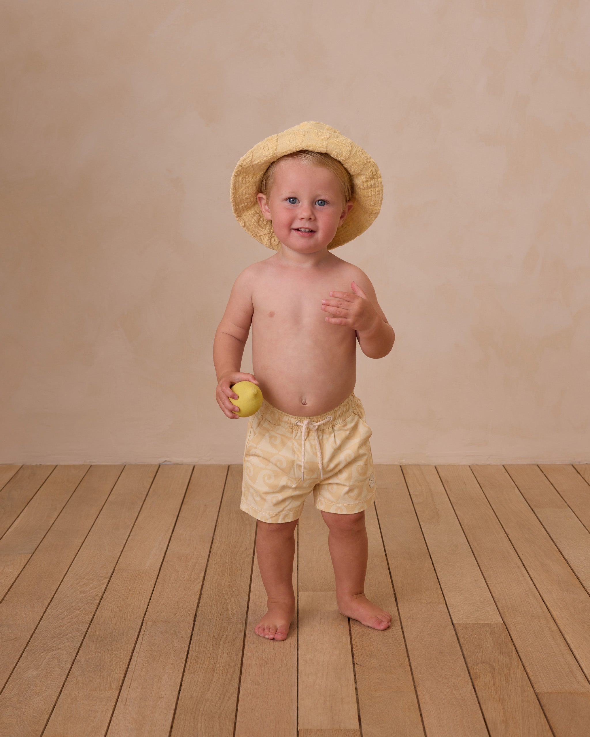 ボードショート ウェーブ イエロー