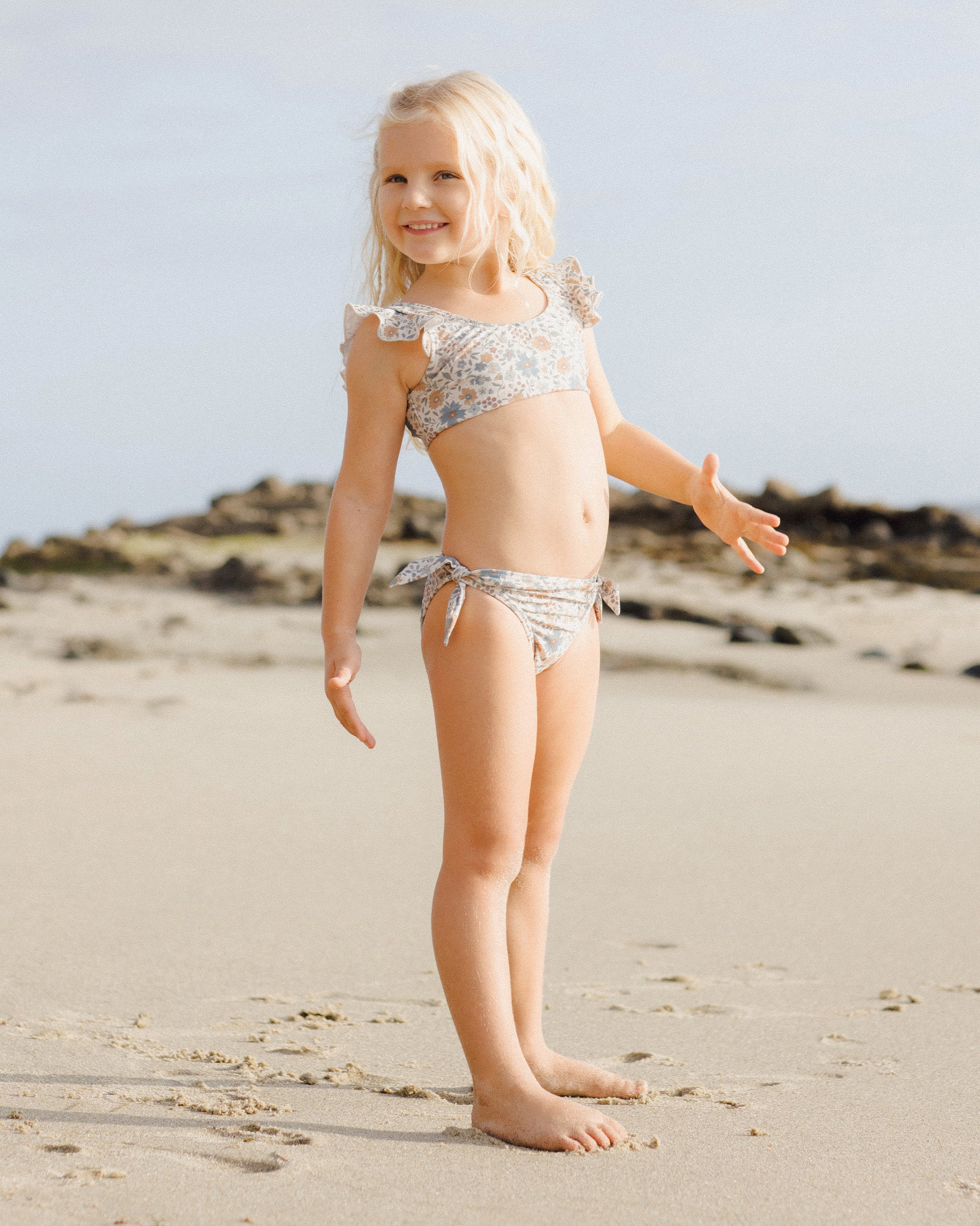 Rylee + Cru ライリーアンドクルー ベビー服 子供服 オーハイビキニ ガーデニア ナチュラル