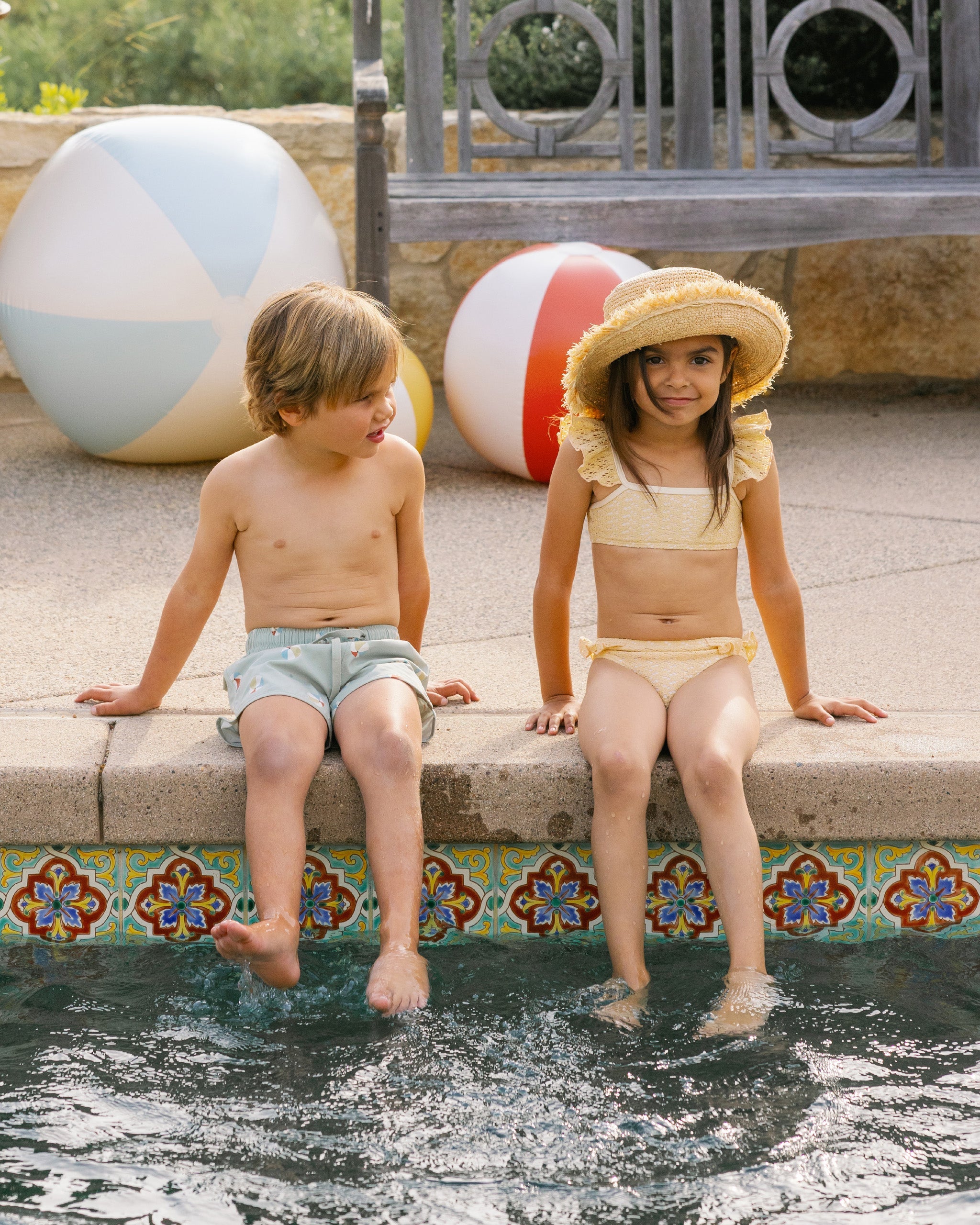 ハナレイ ビキニ イエロークロシェ イエロー