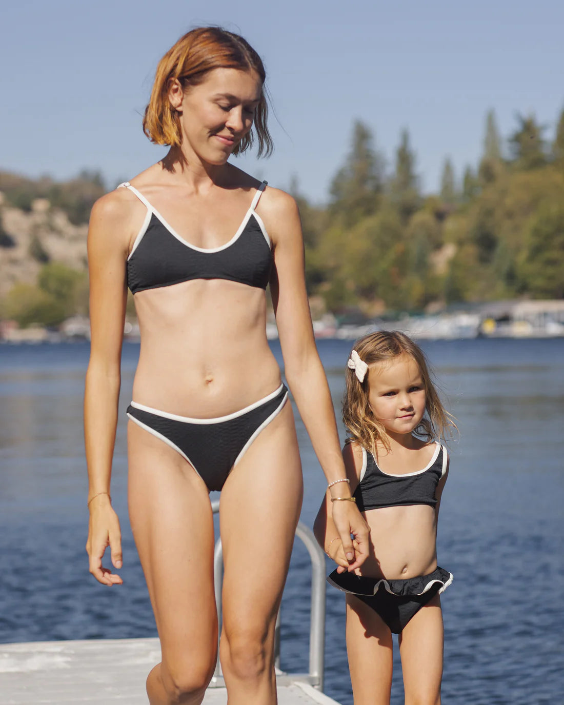 Daisy Bikini Black