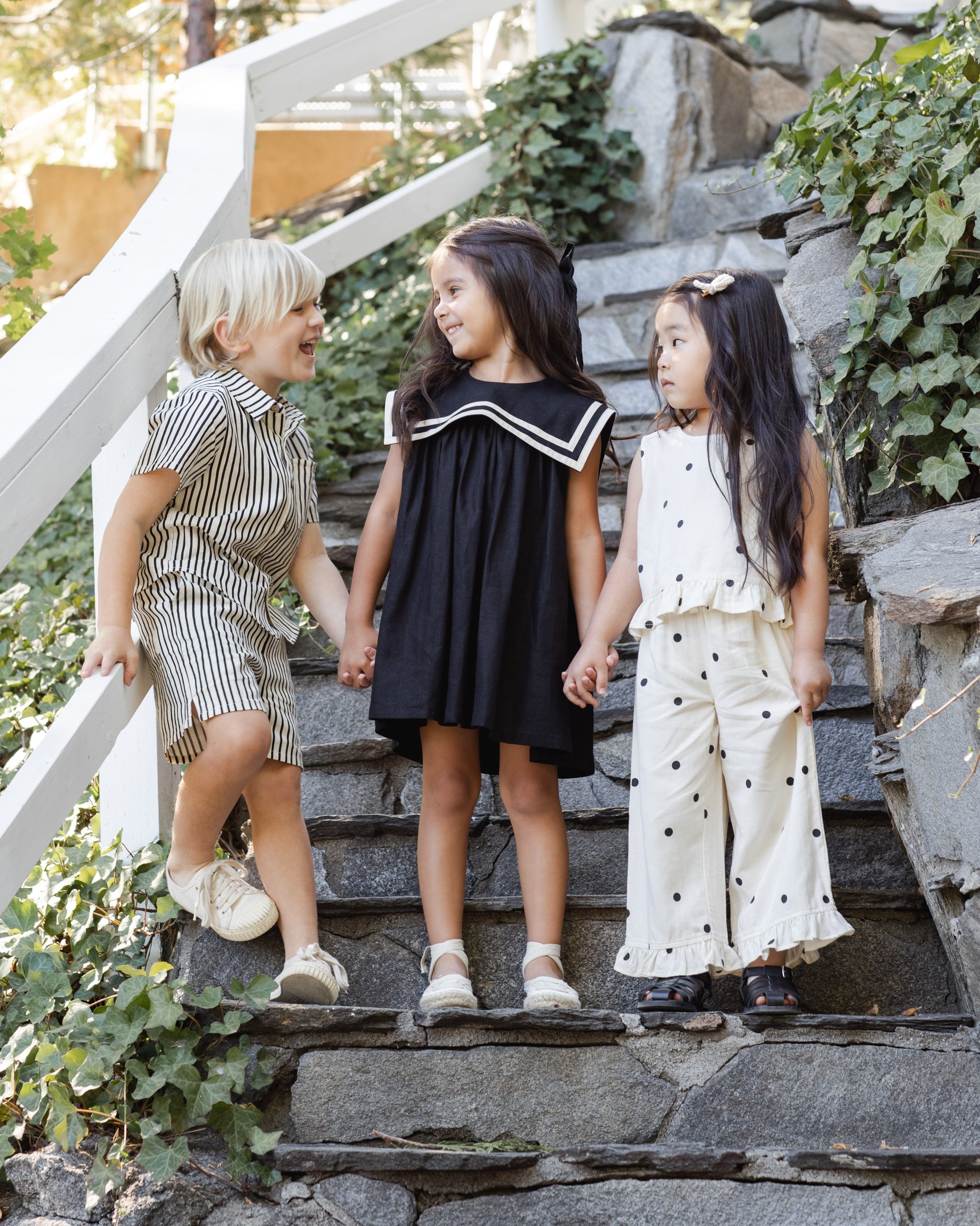 Crochet Bow Clips Ivory – Rylee + Cru Japan