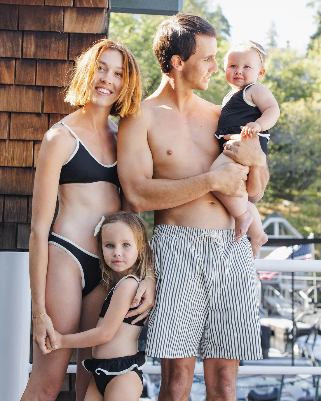 Daisy Bikini Black