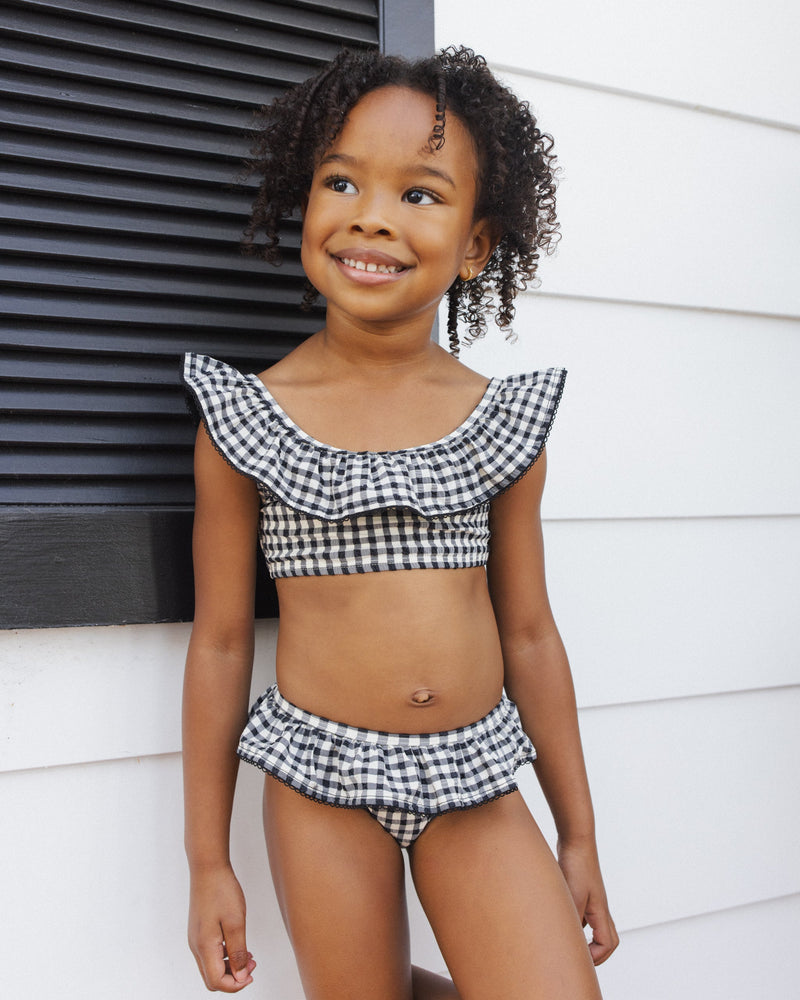 Margot Bikini Black Gingham