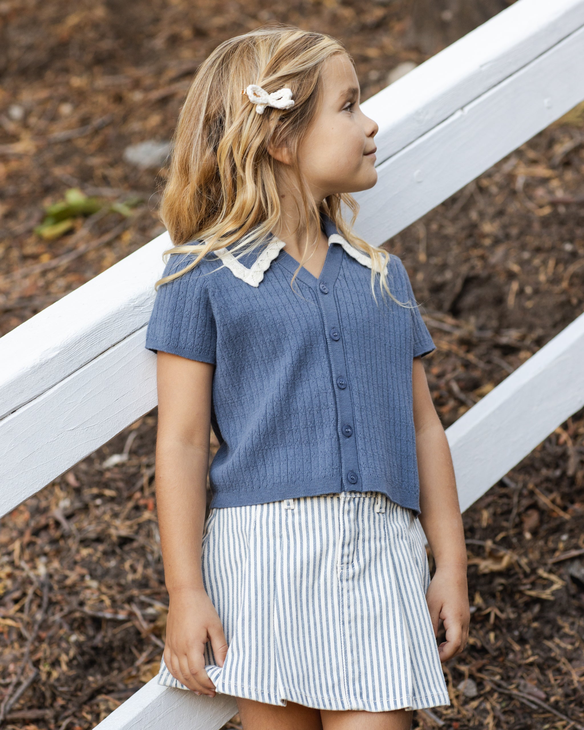 Rylee + Cru ライリーアンドクルー ベビー服 子供服 スローン ニットトップ　マリン