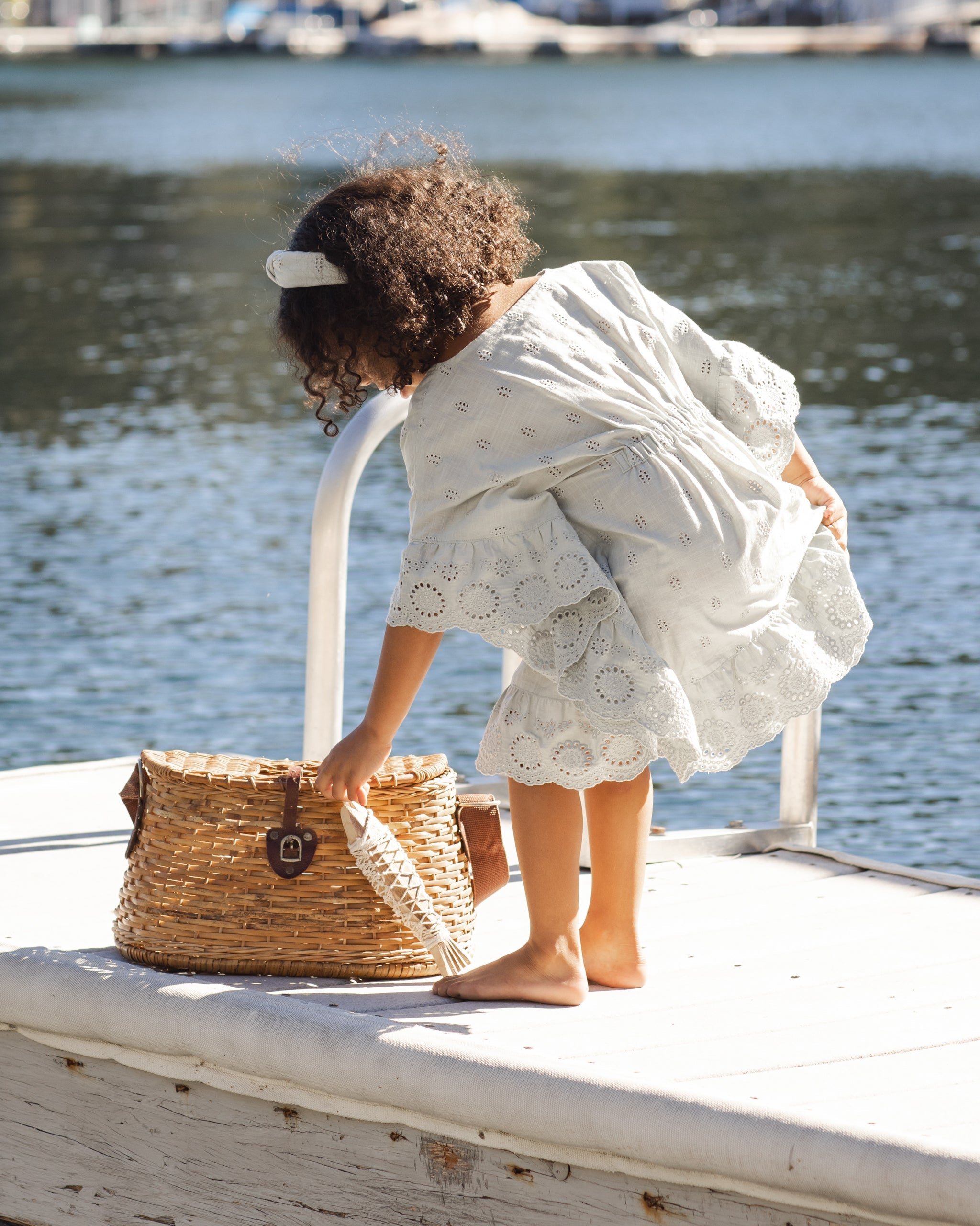 Rylee + Cru ライリーアンドクルー ベビー服 子供服 カフタン カバーアップ　シーフォーム