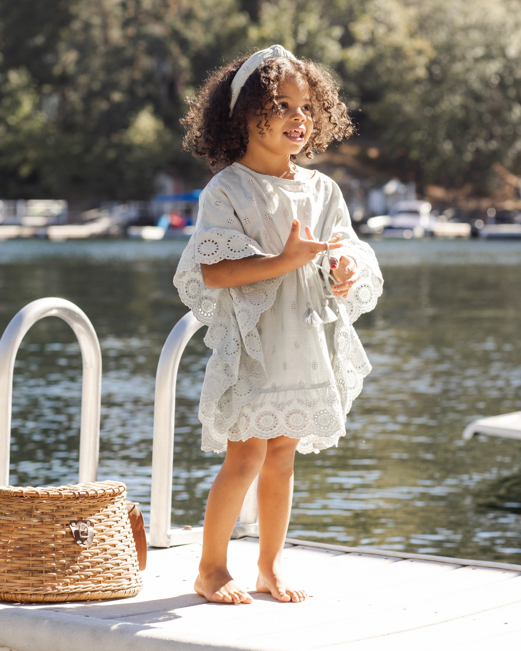 Rylee + Cru ライリーアンドクルー ベビー服 子供服 カフタン カバーアップ　シーフォーム