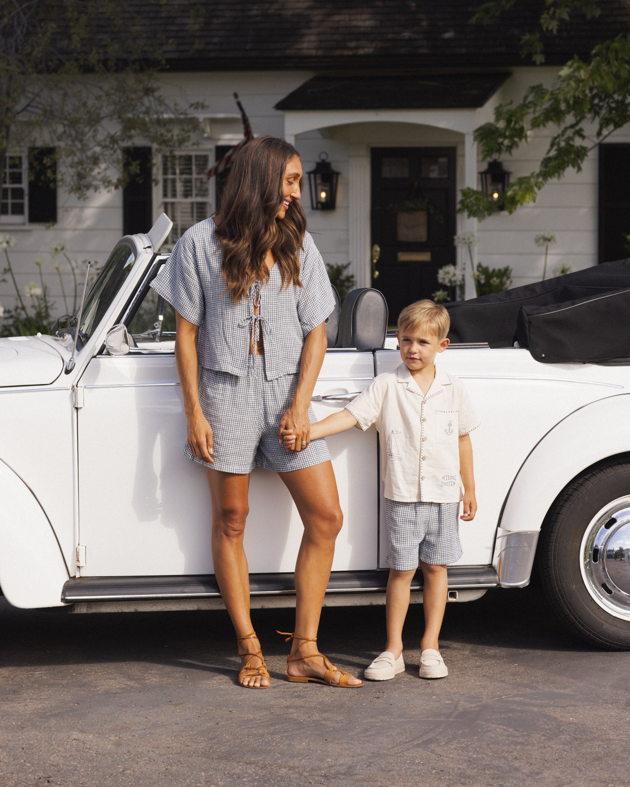 Rylee + Cru ライリーアンドクルー ベビー服 子供服 ラペルカラーシャツ　セーラー