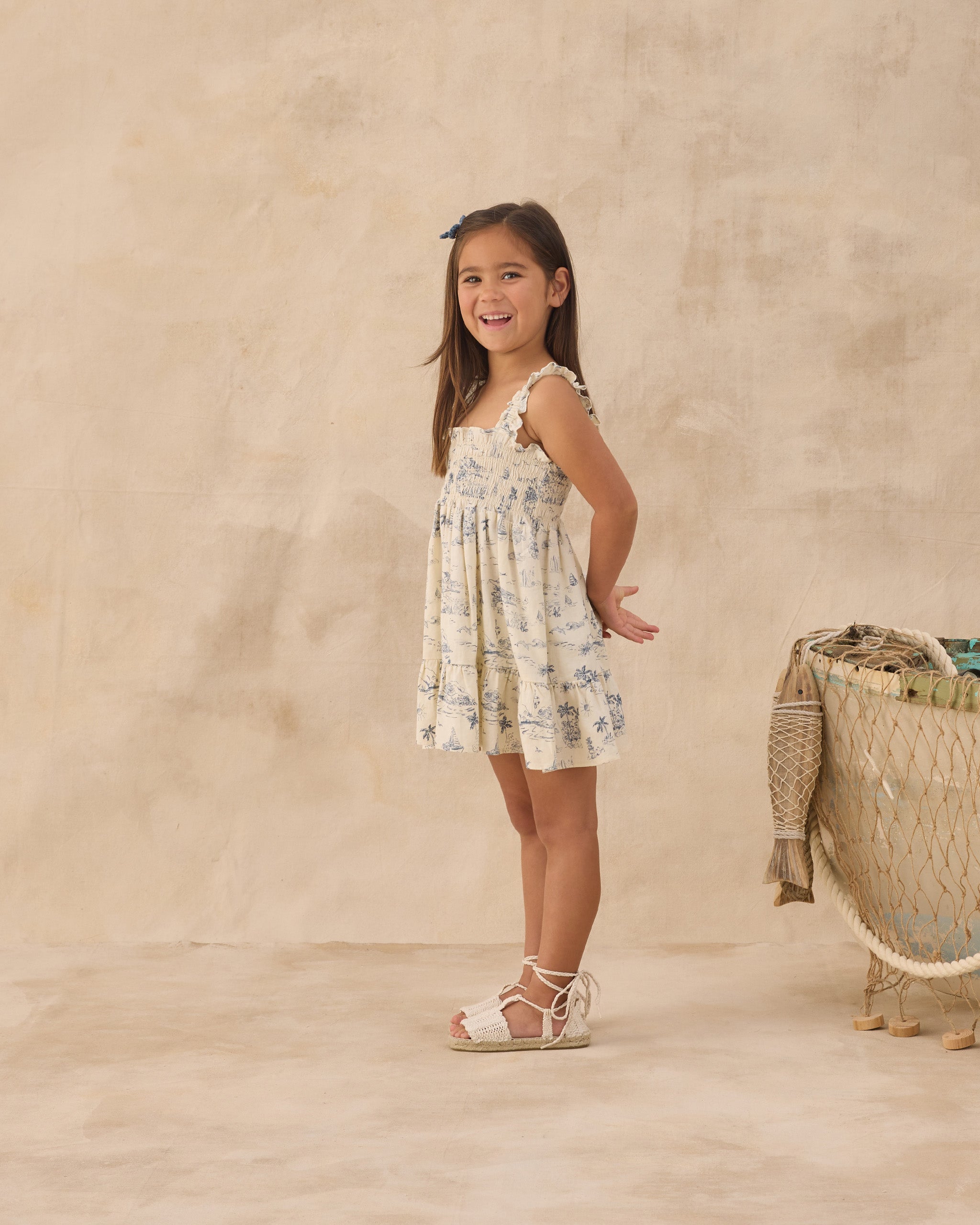 Rylee + Cru ライリーアンドクルー ベビー服 子供服 サットンドレス　オーシャントワル