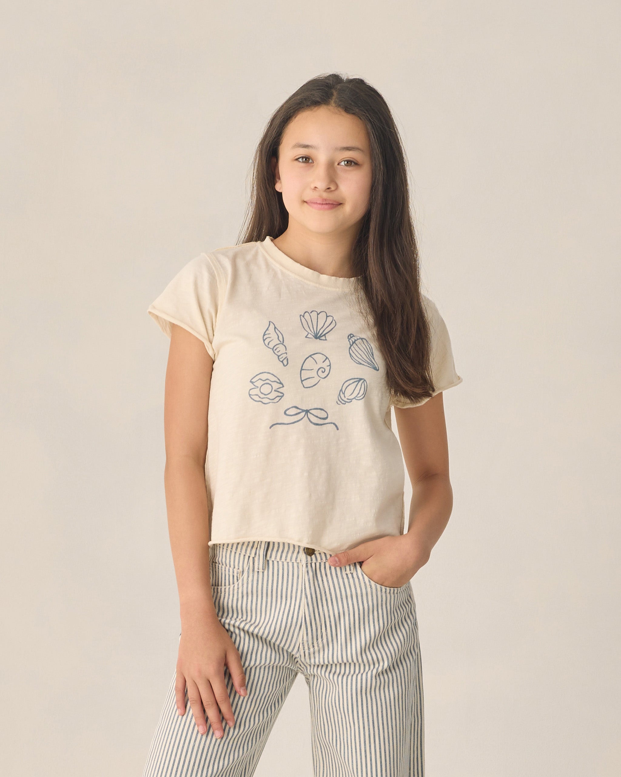 Rylee + Cru ライリーアンドクルー ベビー服 子供服 ヴィンテージTシャツ　シェルズ - ティーン