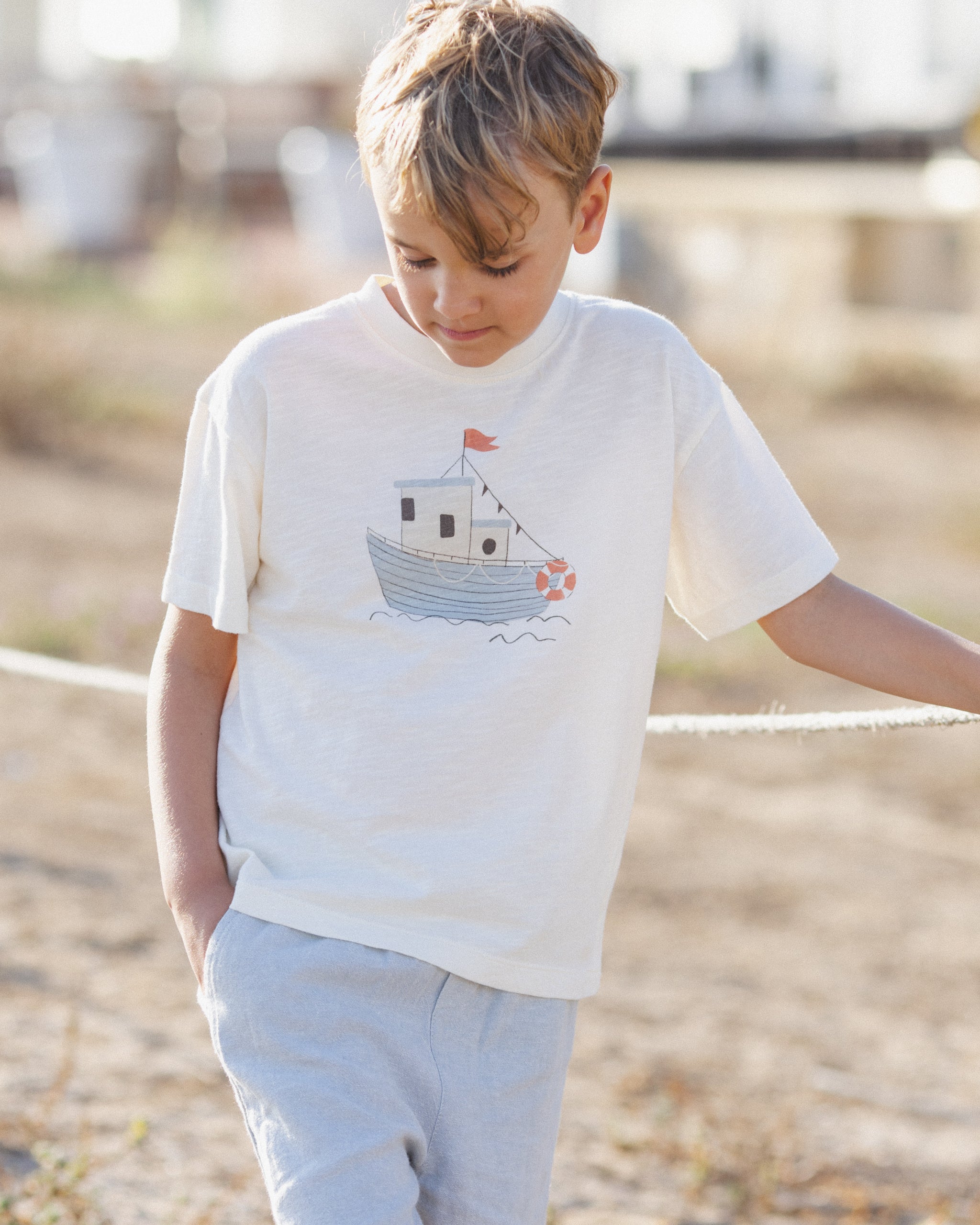 Rylee + Cru ライリーアンドクルー ベビー服 子供服 リラックスTシャツ　タグボート