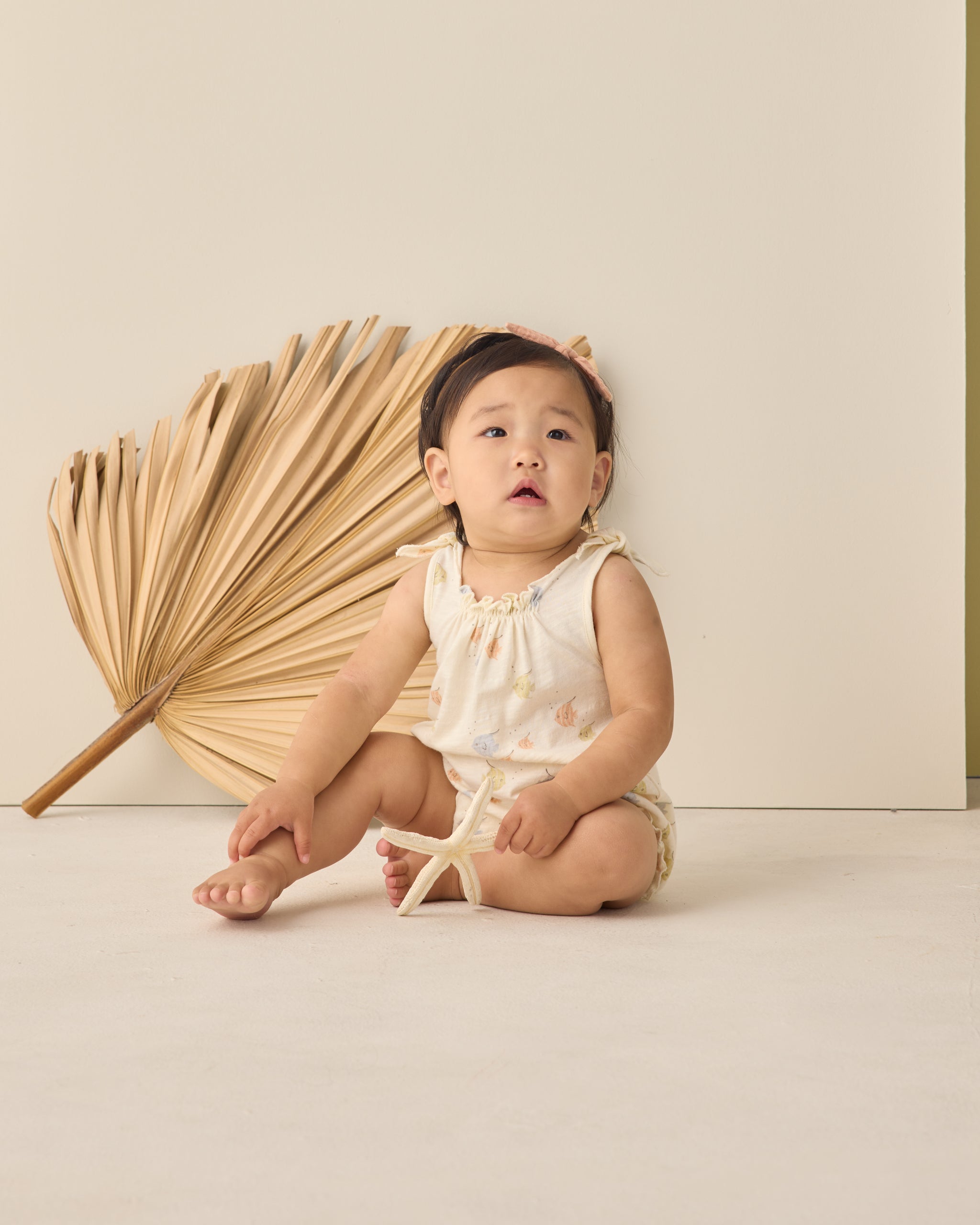 Rylee + Cru ライリーアンドクルー ベビー服 子供服 ショルダータイバブル　エンゼルフィッシュ