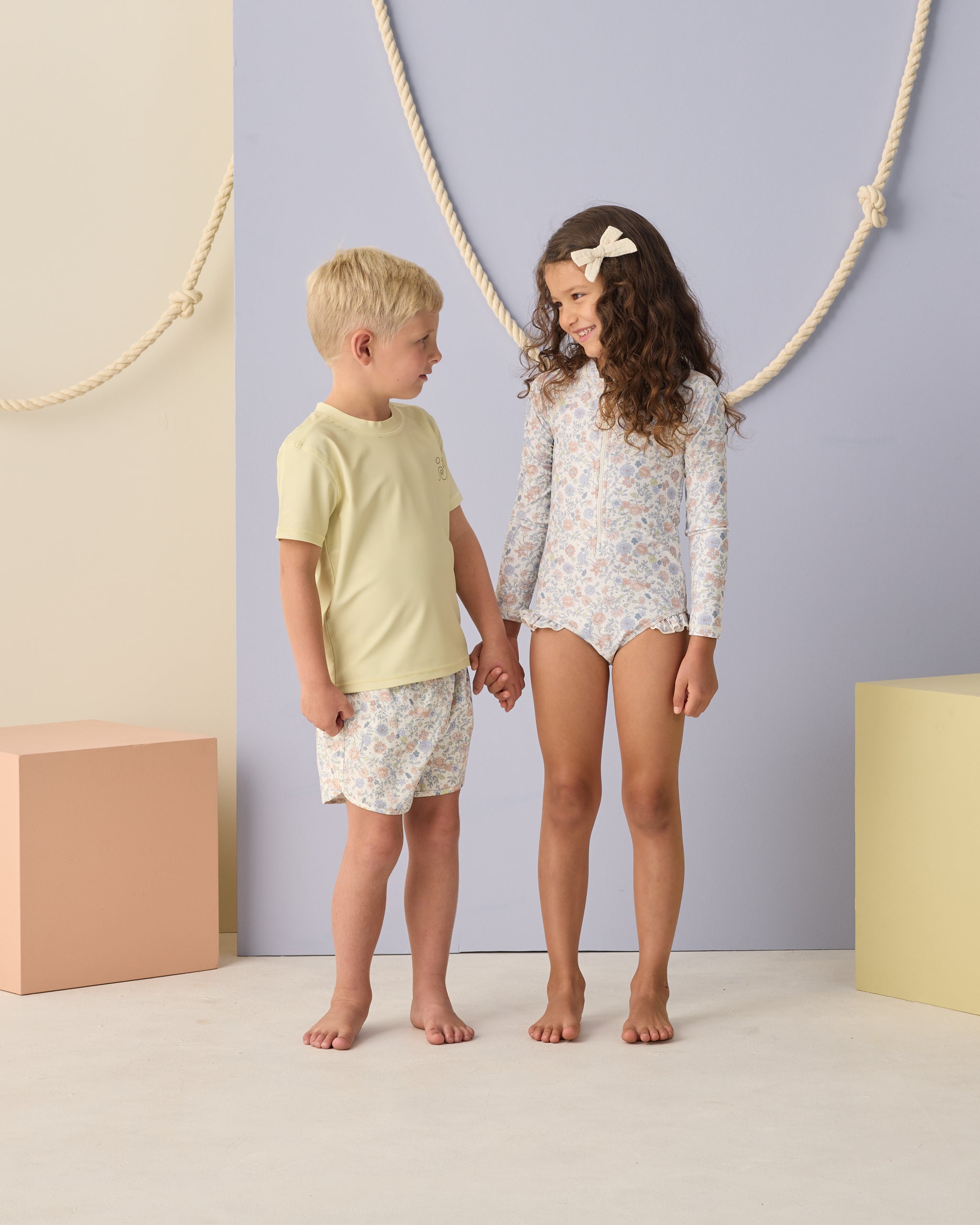 Rylee + Cru ライリーアンドクルー ベビー服 子供服 ラッシュガードワンピース　ブルーム