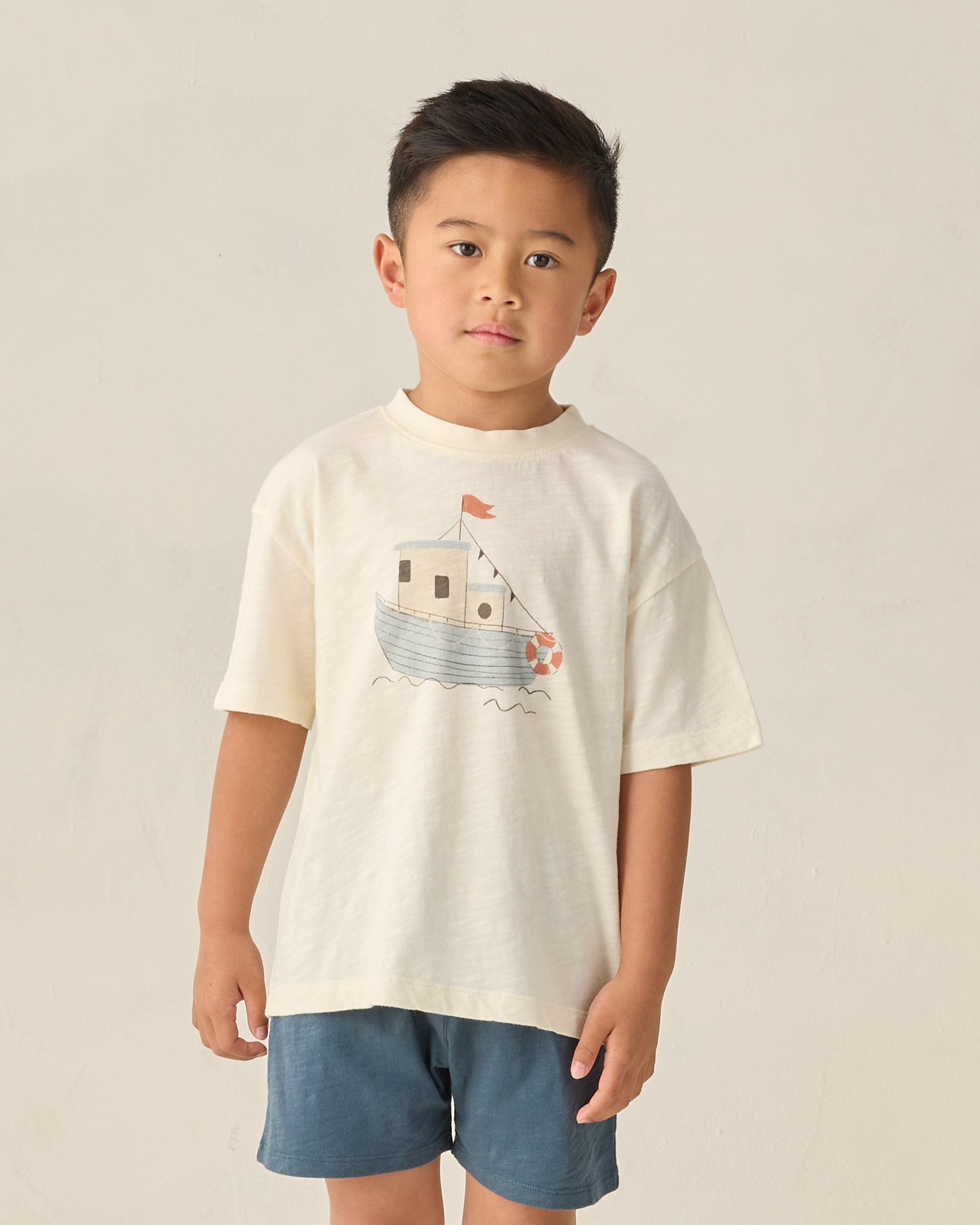 Rylee + Cru ライリーアンドクルー ベビー服 子供服 リラックスTシャツ　タグボート