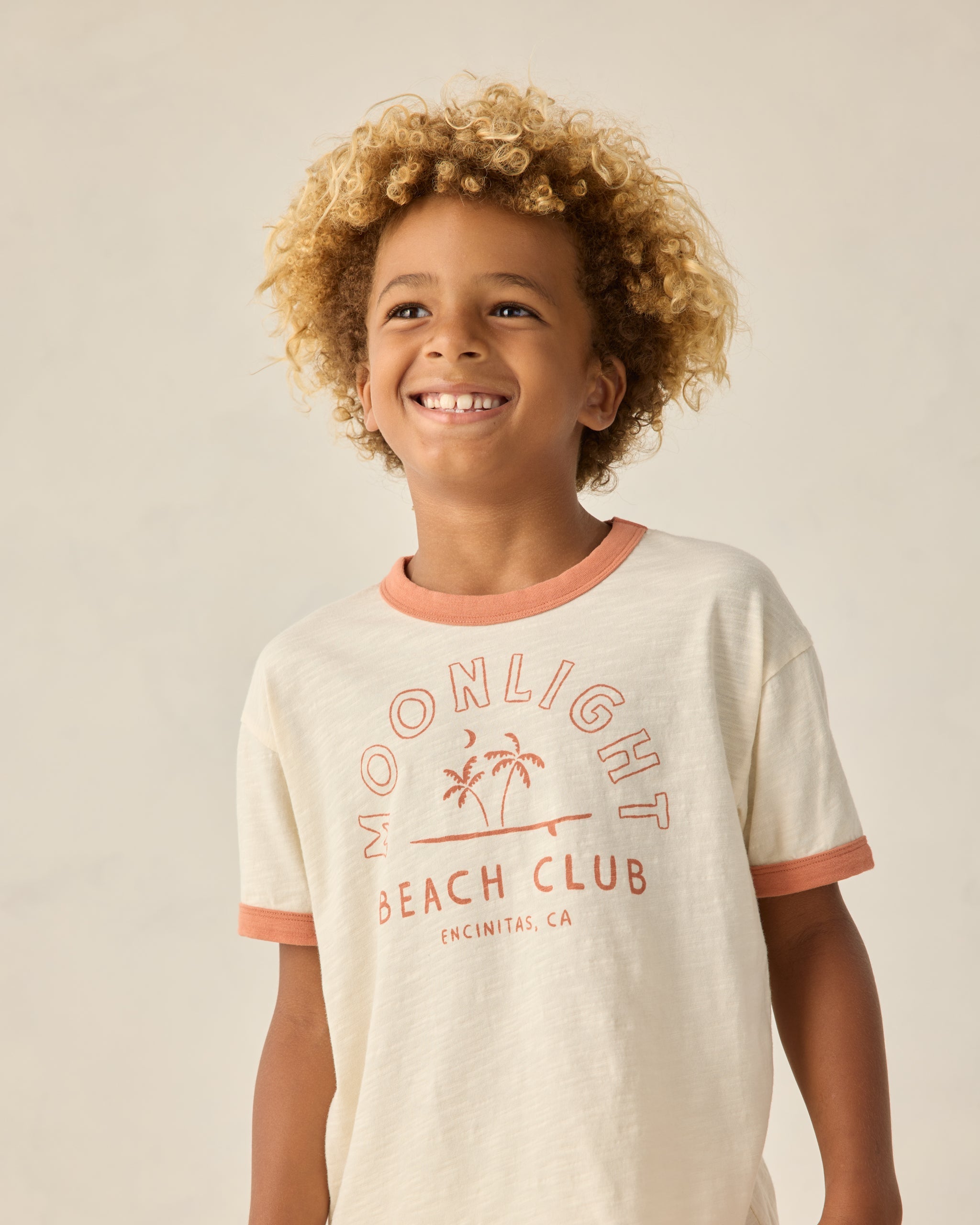 Rylee + Cru ライリーアンドクルー ベビー服 子供服 リンガーTシャツ　ムーンライト