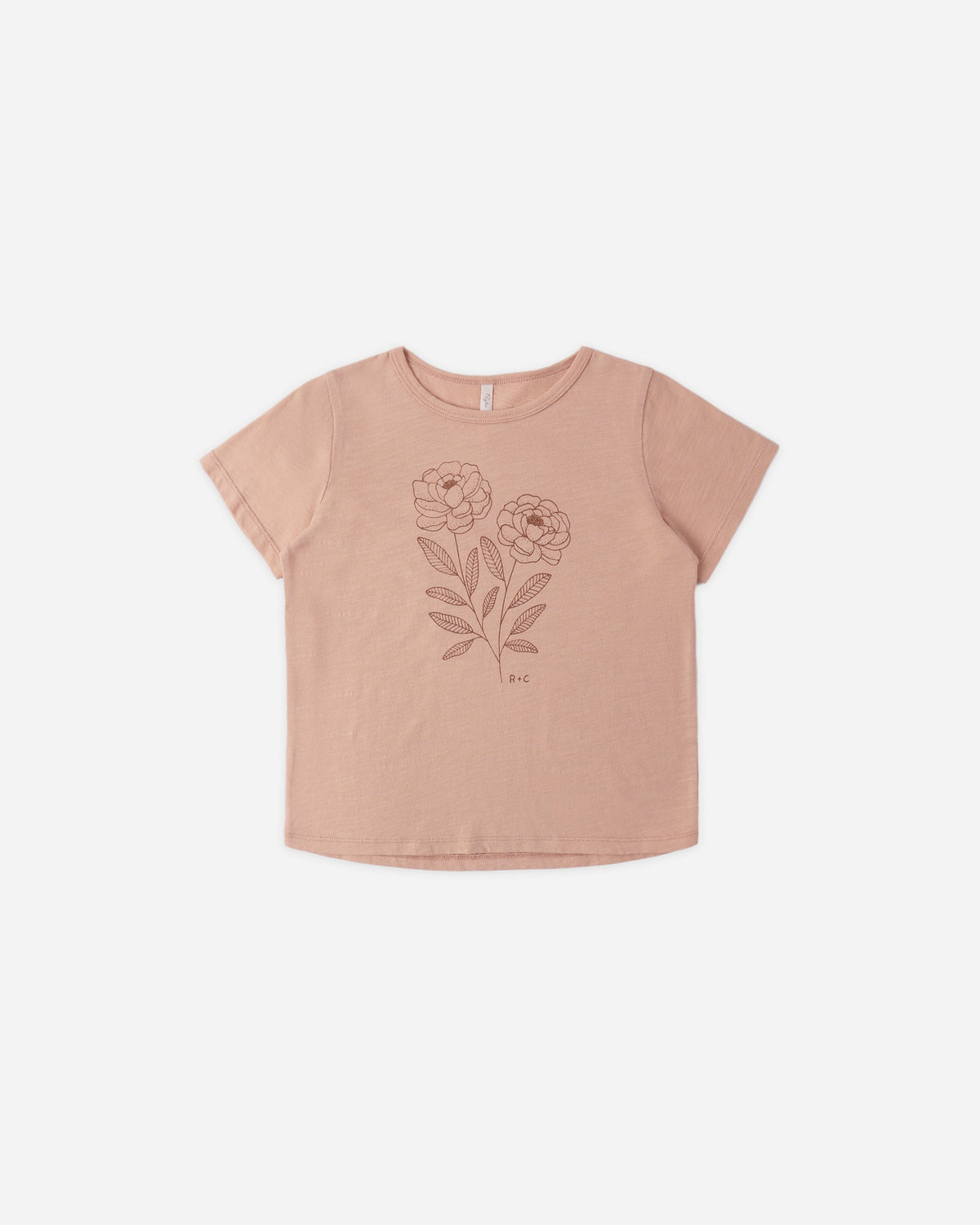 Rylee + Cru ライリーアンドクルー ベビー服 子供服 ベーシックTシャツ　ピオニー