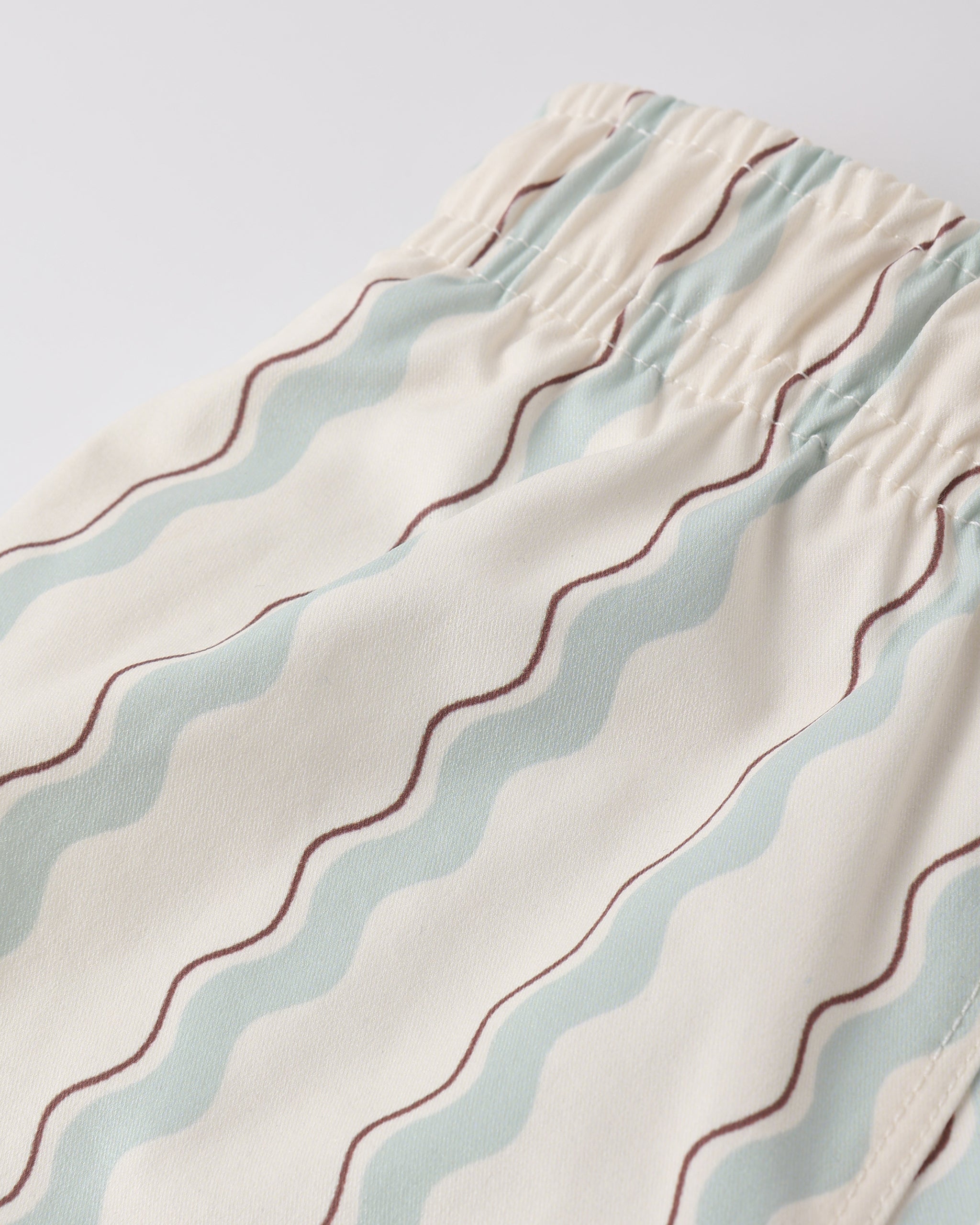 Rylee + Cru ライリーアンドクルー ベビー服 子供服 スイムトランクス　ウェーブストライプ