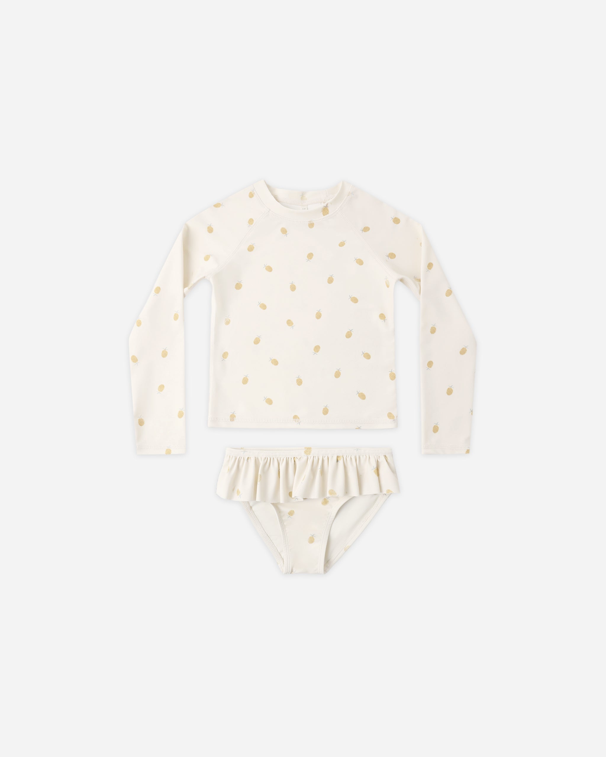 Rylee + Cru ライリーアンドクルー ベビー服 子供服 ラッシュガードガールズセット　パイナップル