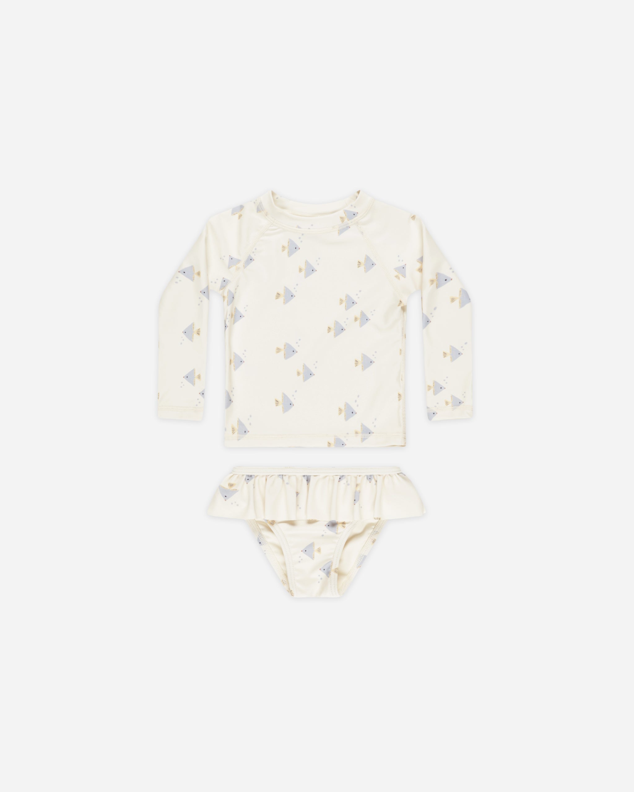 ラッシュガード ガールズ セット エンジェルフィッシュ アイボリー