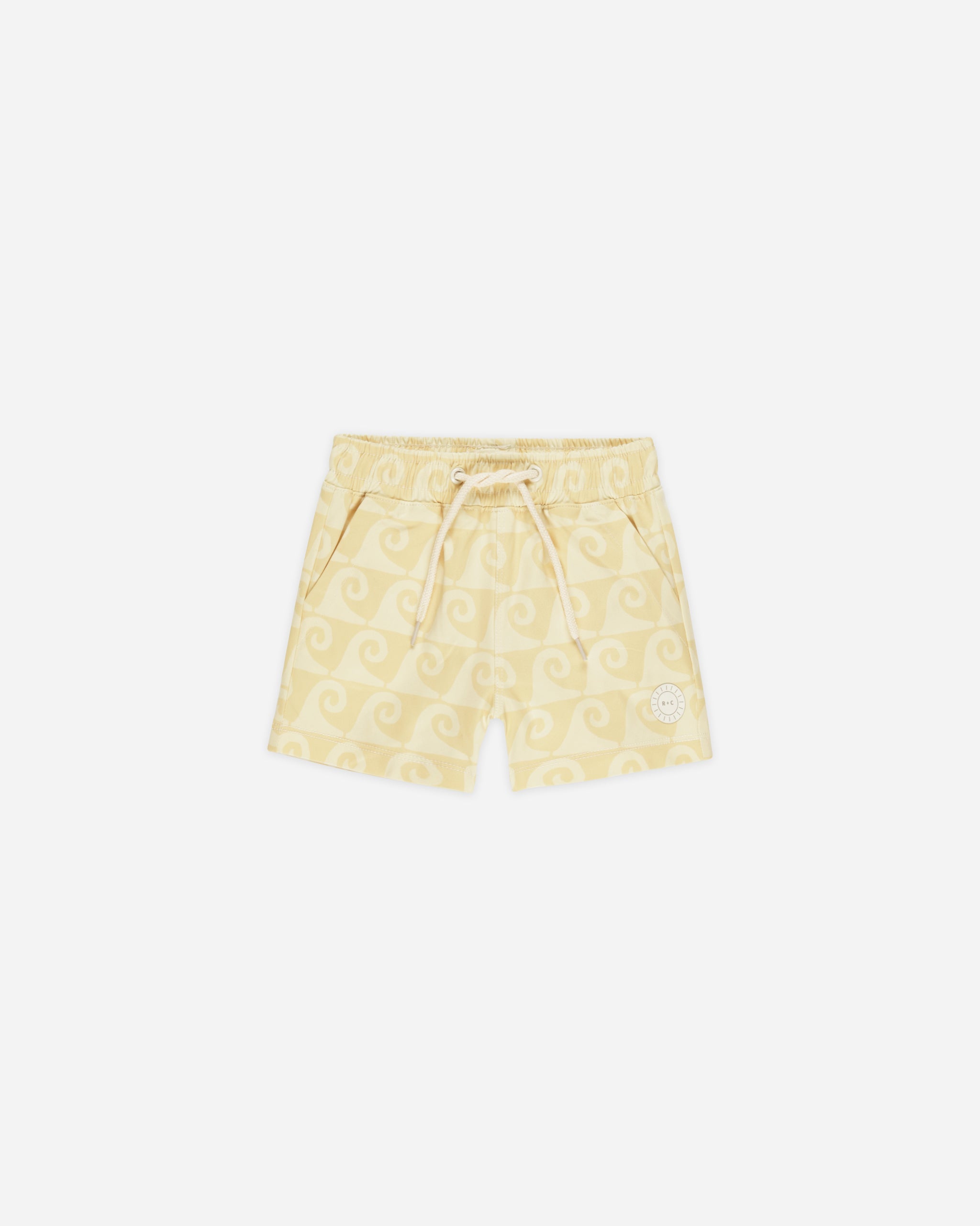 ボードショート ウェーブ イエロー