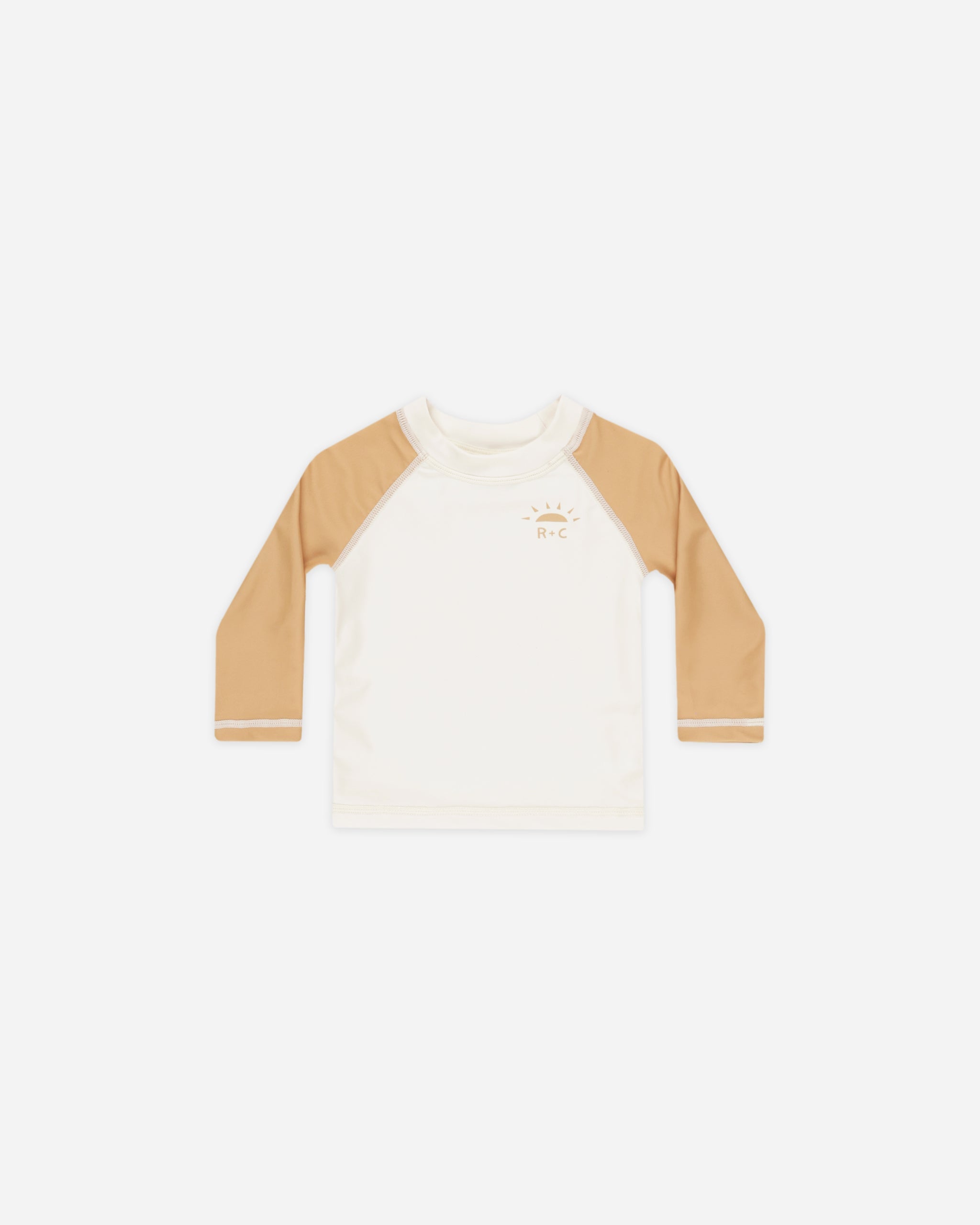 Rylee + Cru ライリーアンドクルー ベビー服 子供服 ラッシュガード マリーゴールド アイボリー