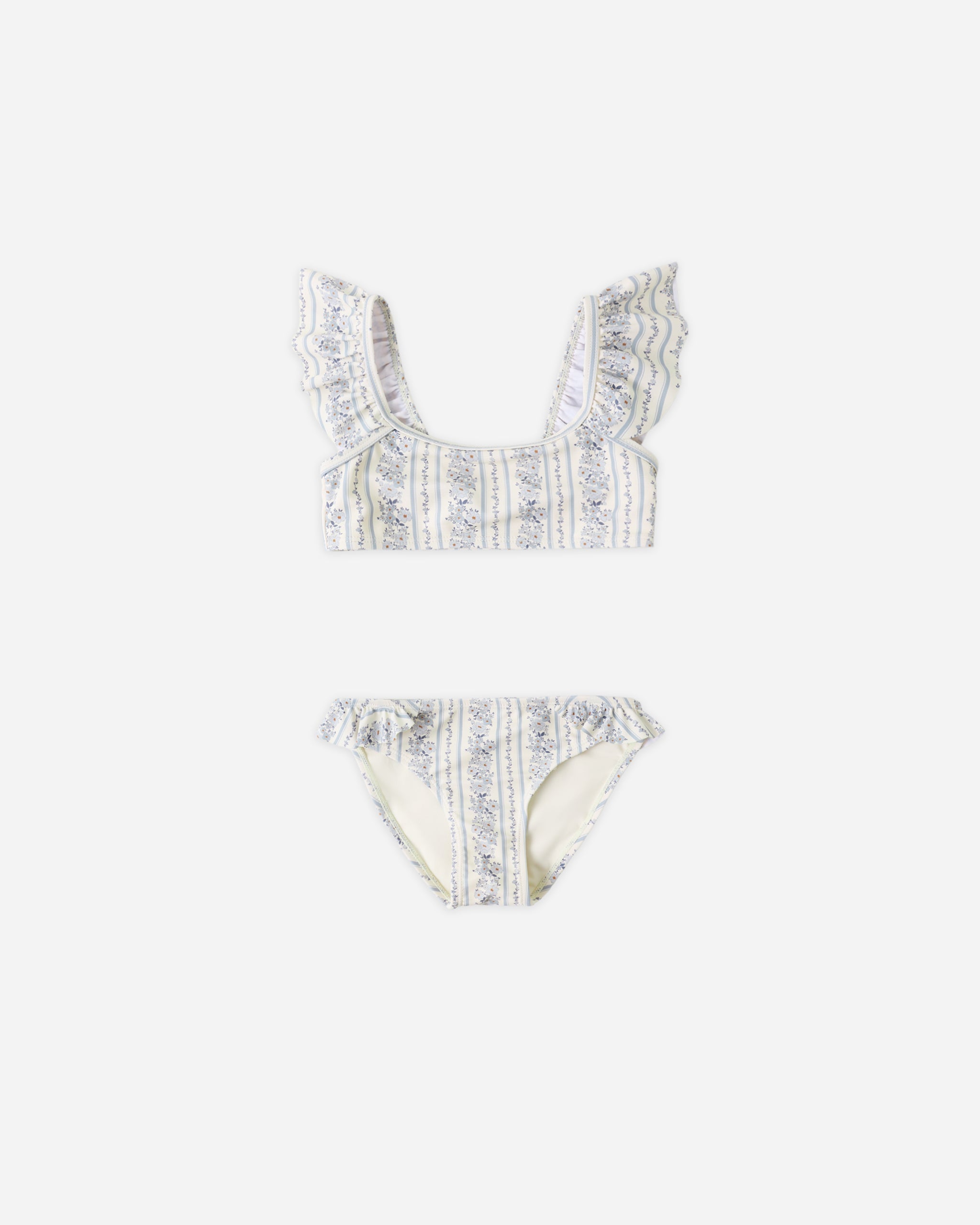 Rylee + Cru ライリーアンドクルー ベビー服 子供服 ハナレイ ツーピース　ブルーフローラル