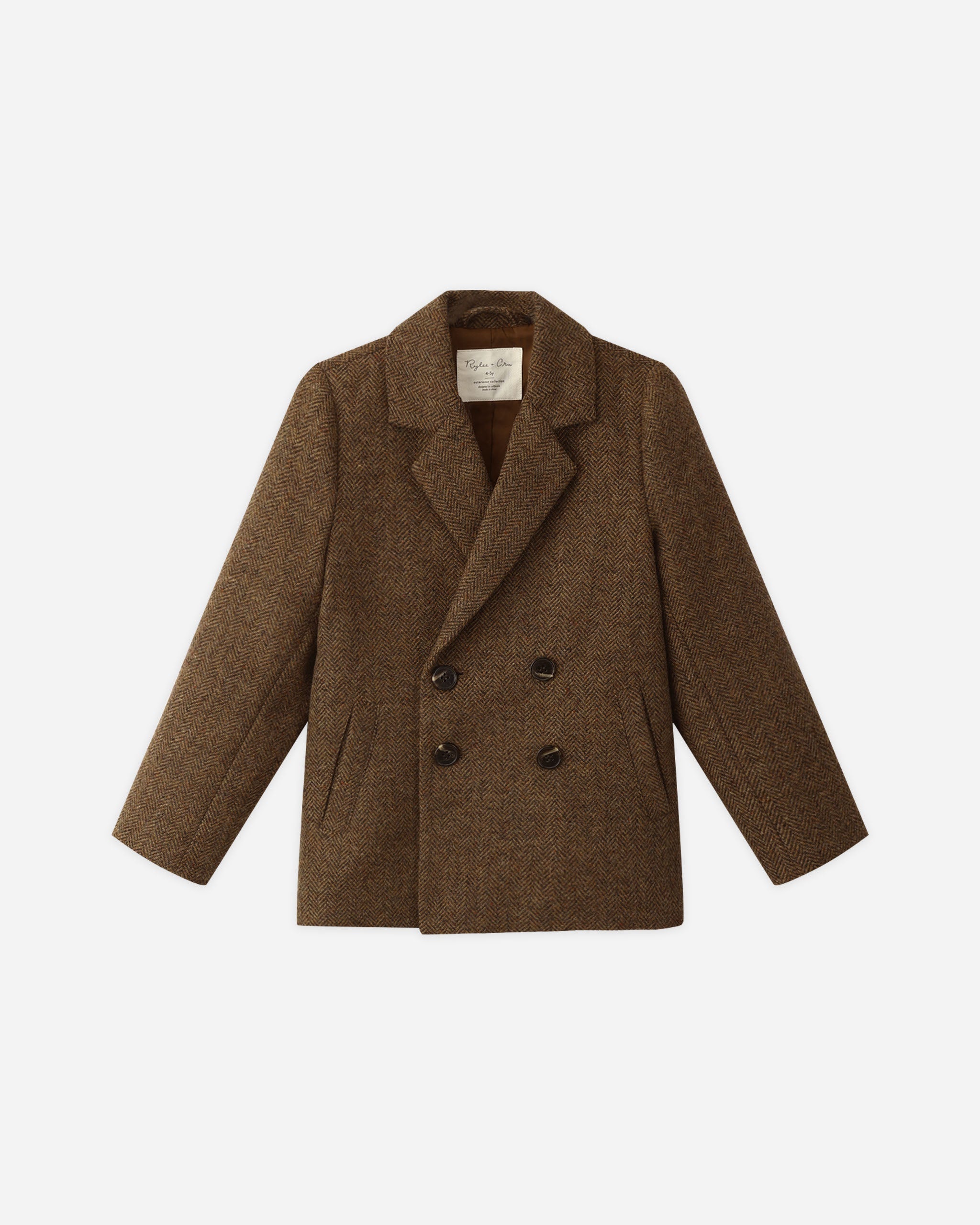 Rylee + Cru ライリーアンドクルー ベビー服 子供服  ダブルブレストブレザー　ラスティックチェック