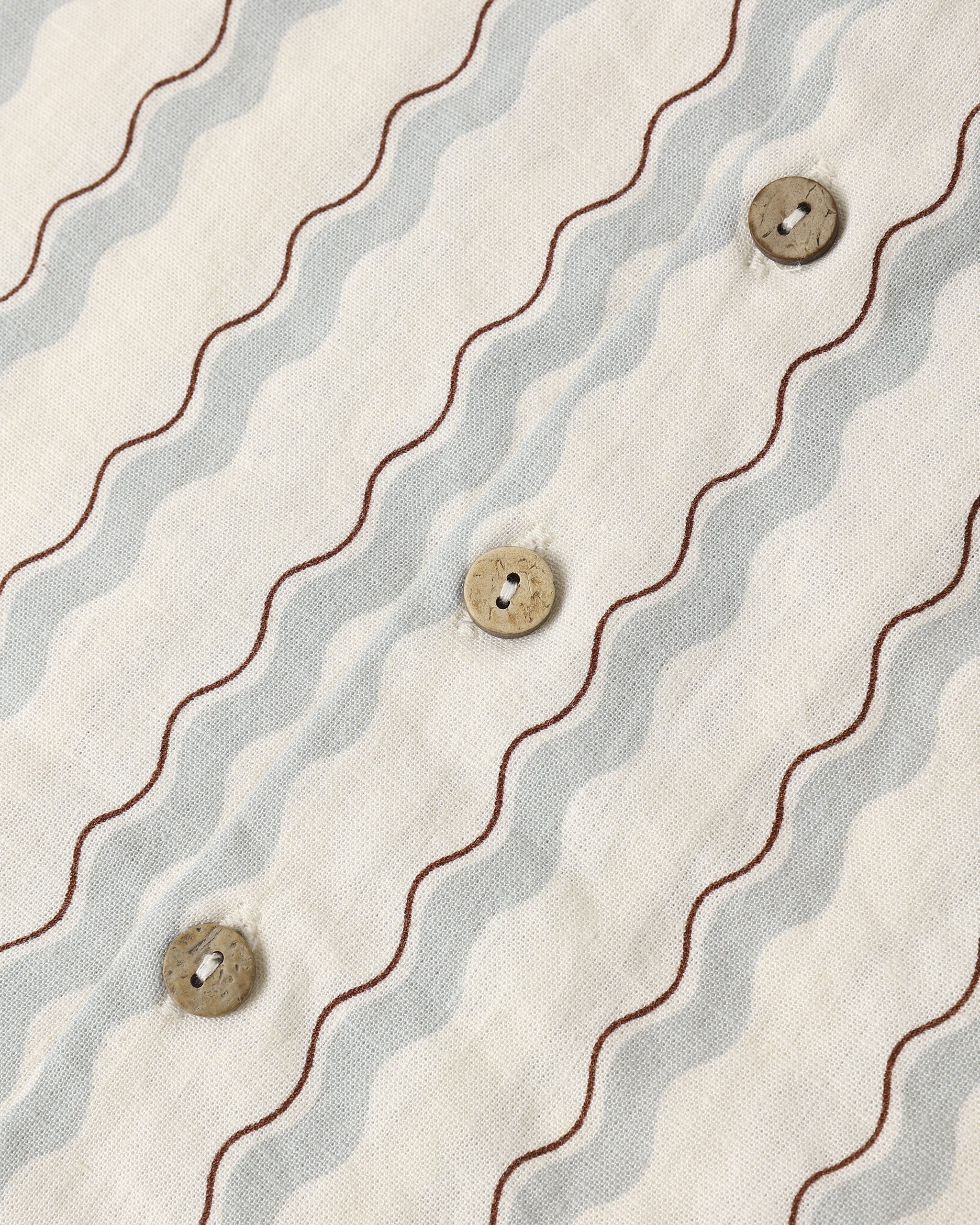 Rylee + Cru ライリーアンドクルー ベビー服 子供服 ラペルカラーシャツ　ウェーブストライプ