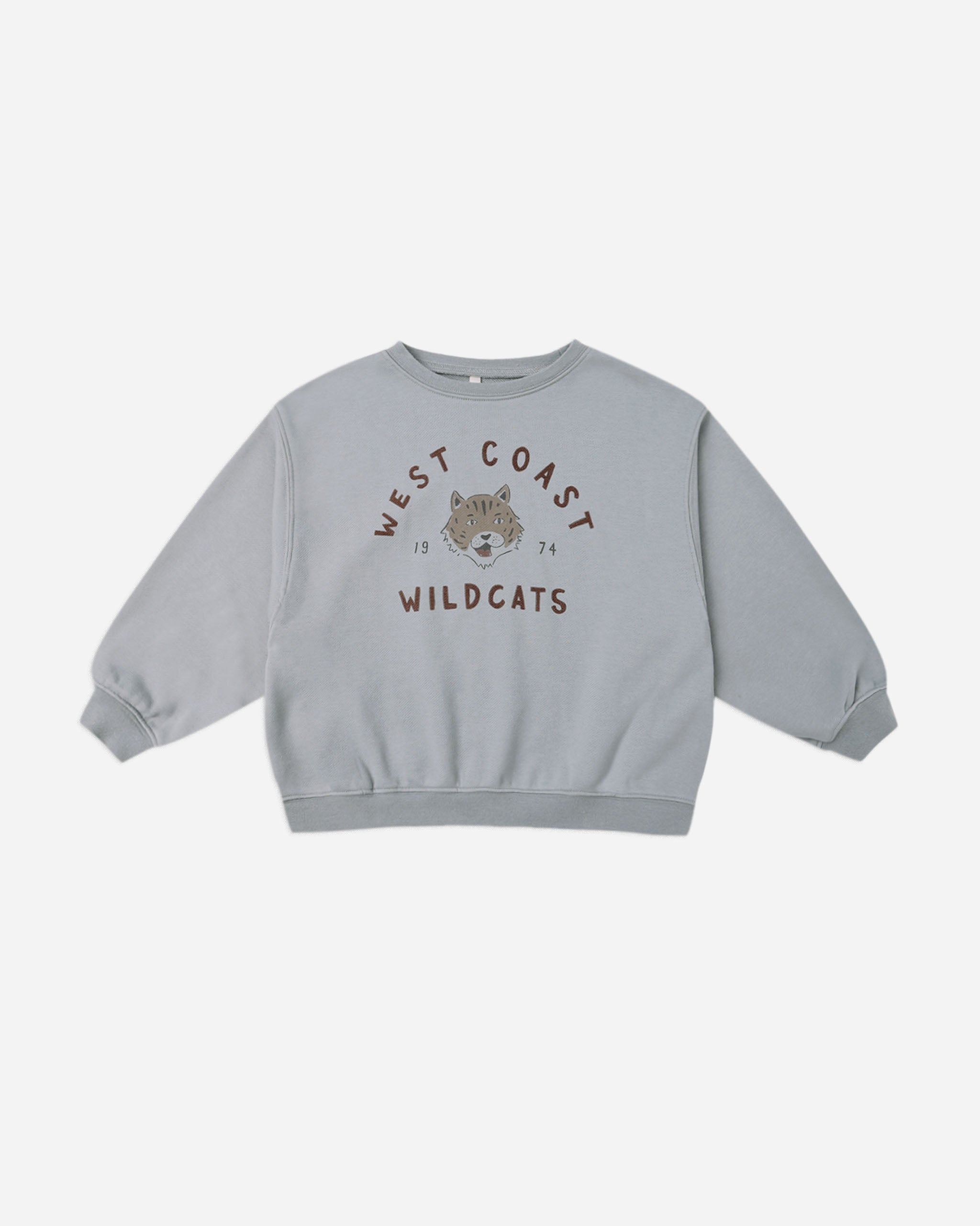 Rylee + Cru ライリーアンドクルー ベビー服 子供服  オーバーサイズ スウェットシャツ　ワイルドキャッツ