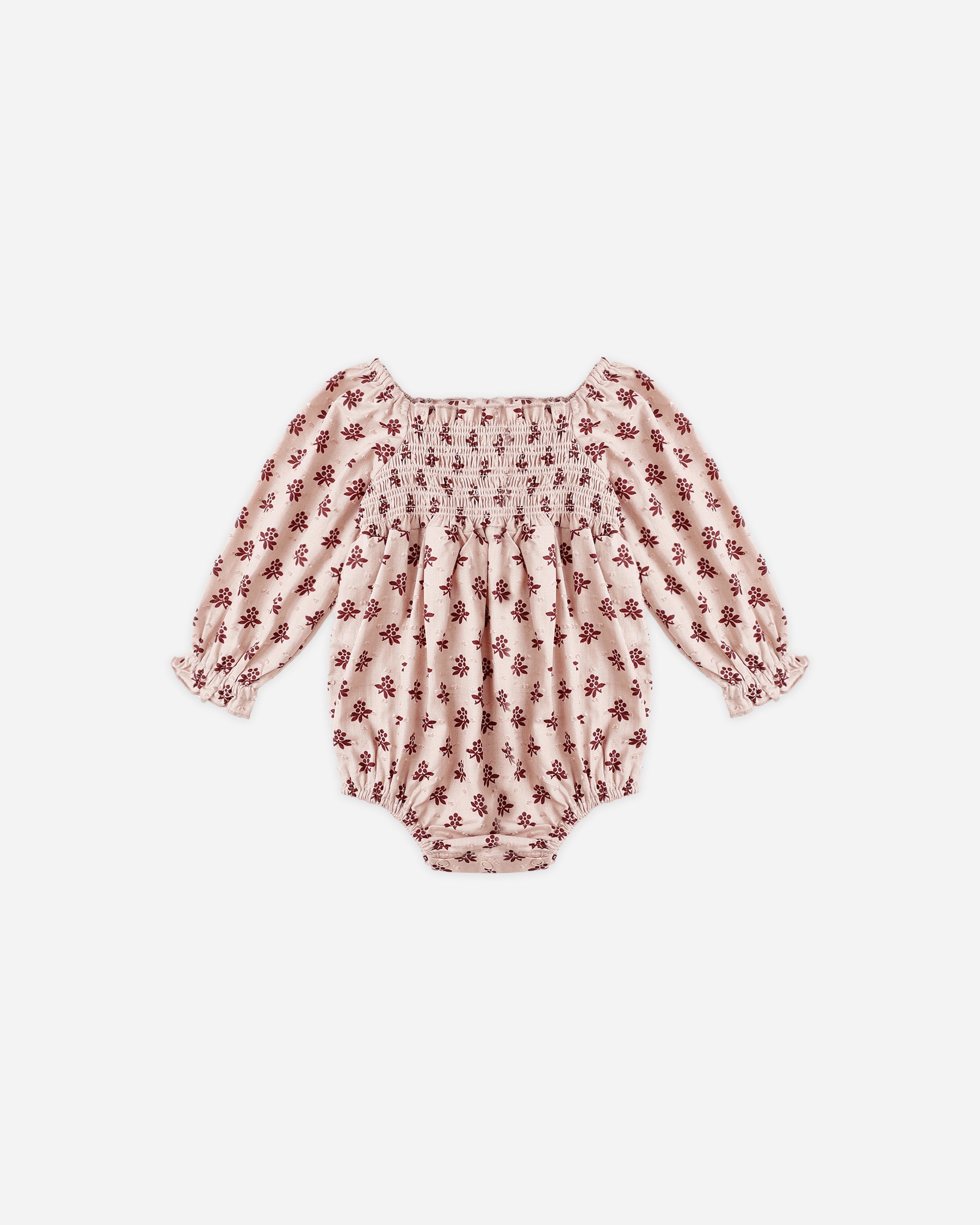 Rylee + Cru ライリーアンドクルー ベビー服 子供服  アデレード ロンパース　ブラッシュ フルール
