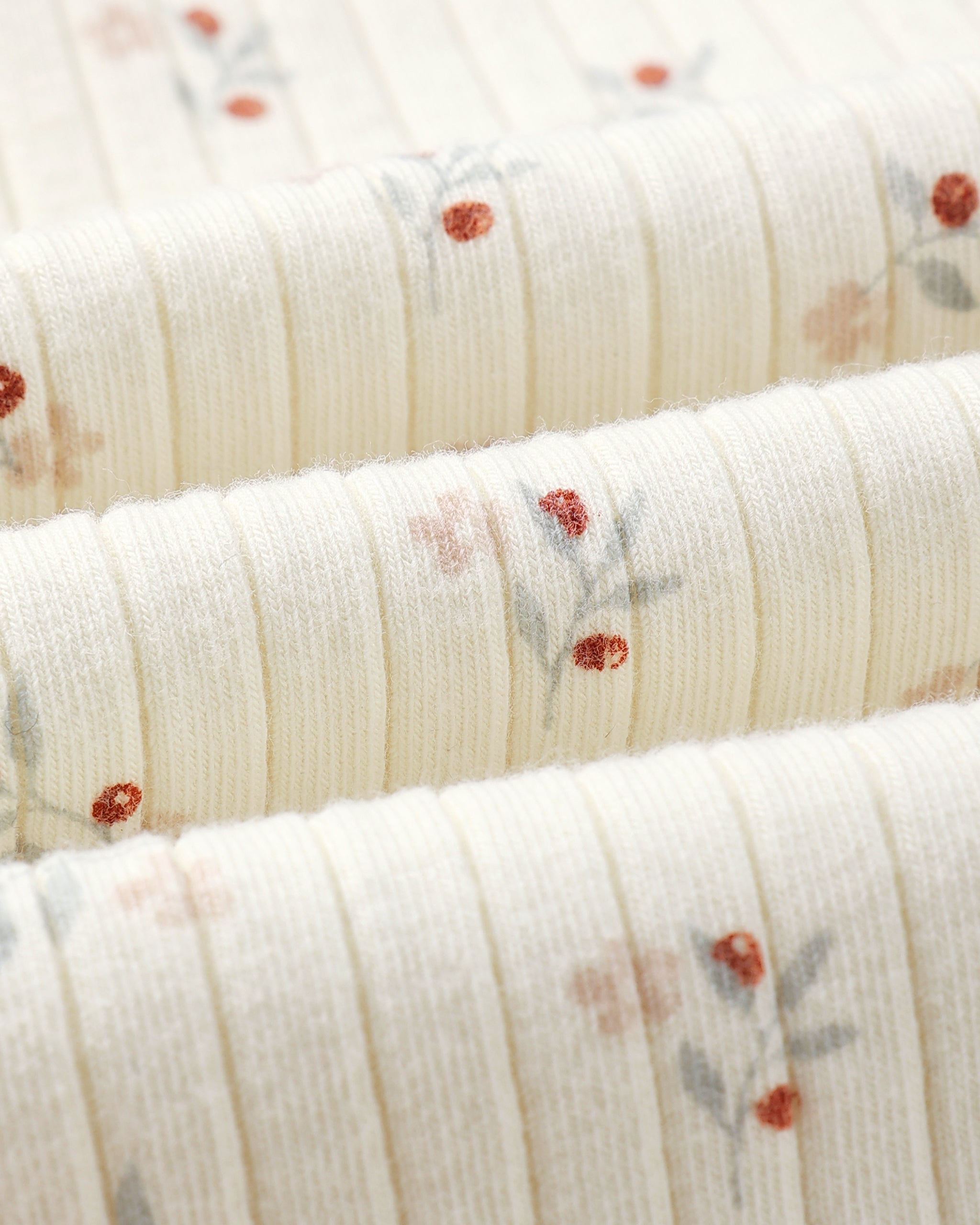 Rylee + Cru ライリーアンドクルー ベビー服 子供服  リブロングスリーブトップス　ナチュラルディッツィ