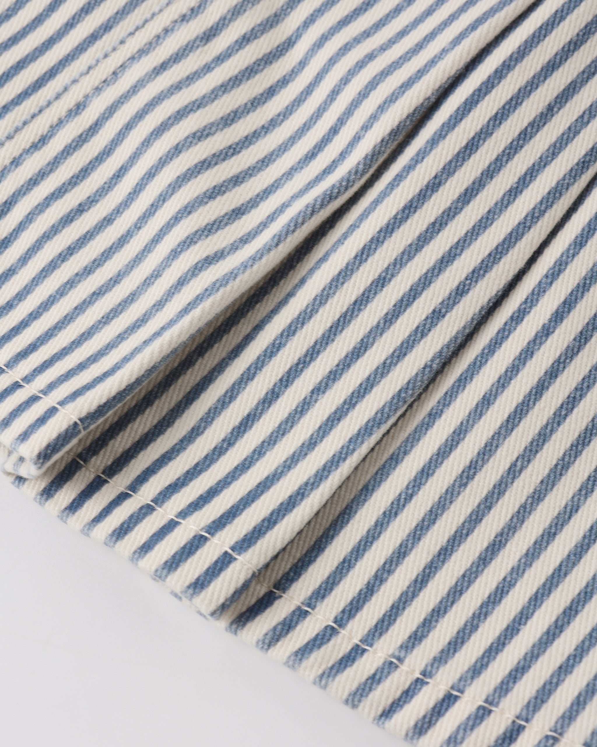 Rylee + Cru ライリーアンドクルー ベビー服 子供服 プリーツデニムスカート　レイルロードストライプ