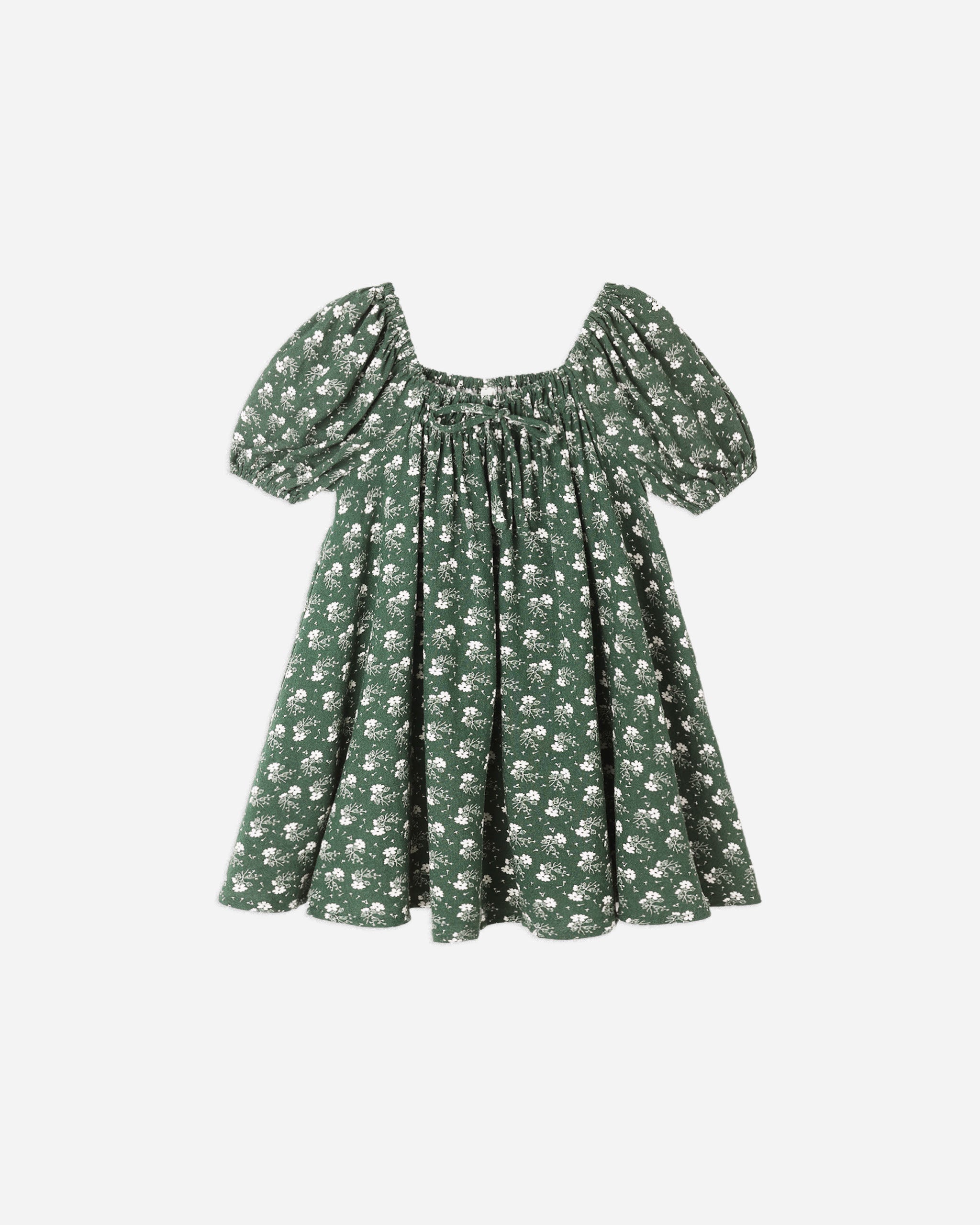 Rylee + Cru ライリーアンドクルー ベビー服 子供服  サブリナ ミニドレス　グリーン ディッツィ