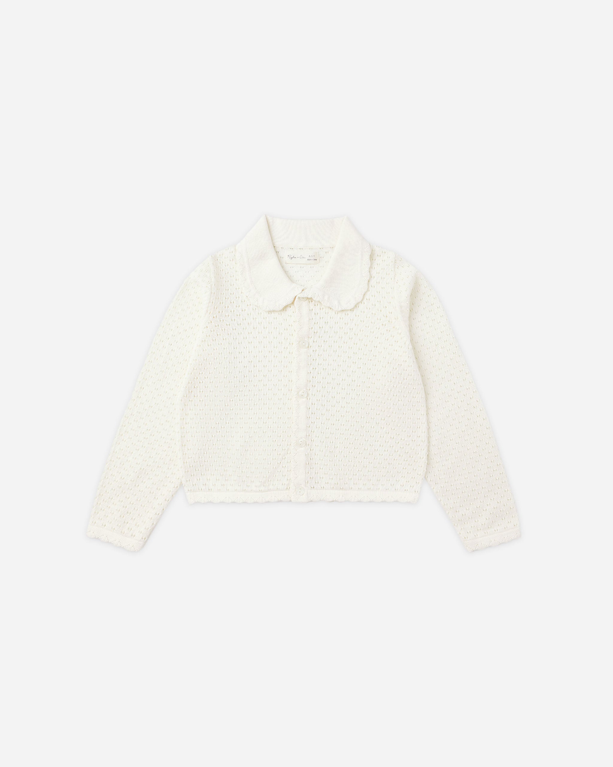 Rylee + Cru ライリーアンドクルー ベビー服 子供服  リオカーディガン　アイボリー