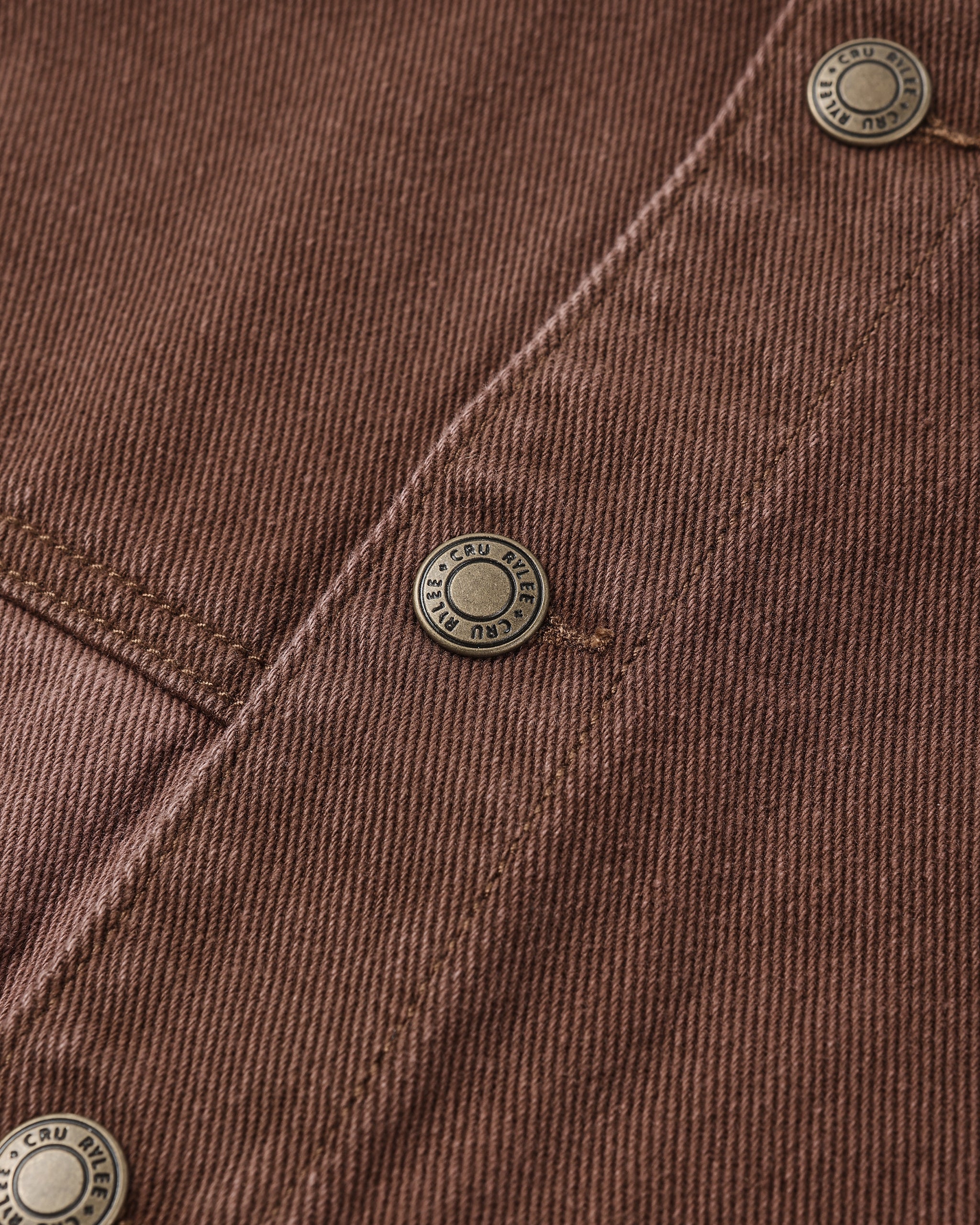 Denim Jacket || Brown – Rylee + Cru Japan