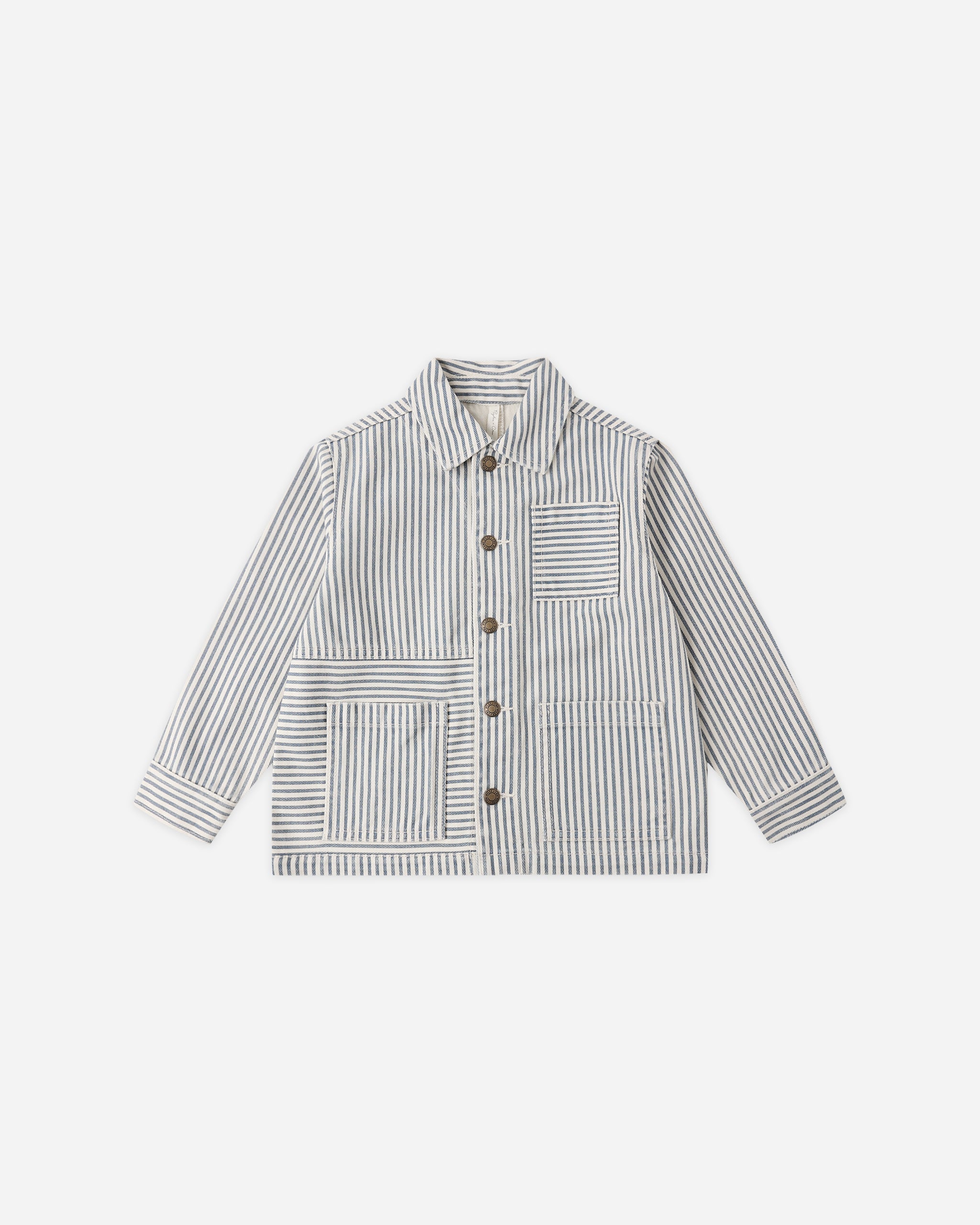 Rylee + Cru ライリーアンドクルー ベビー服 子供服 デニムジャケット　レイルロードストライプ