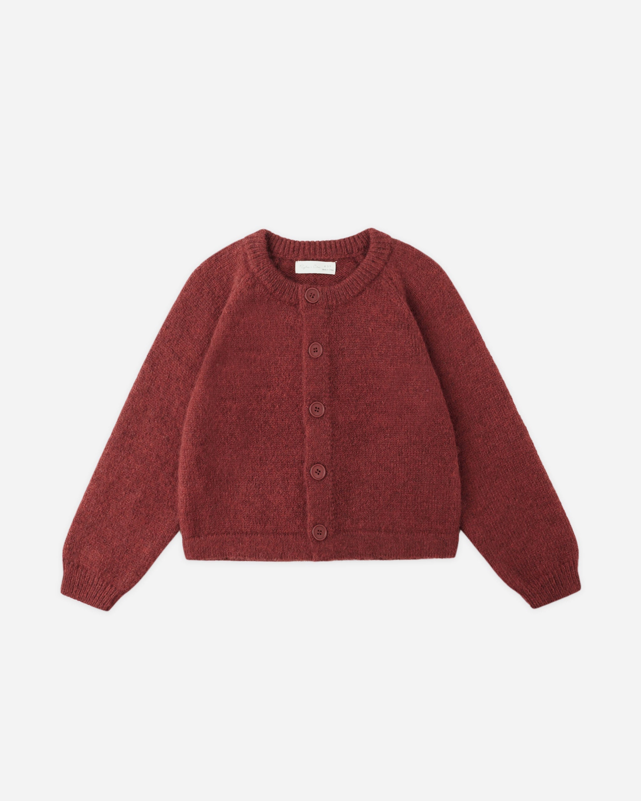 Rylee + Cru ライリーアンドクルー ベビー服 子供服  ファジーカーディガン　ルビー
