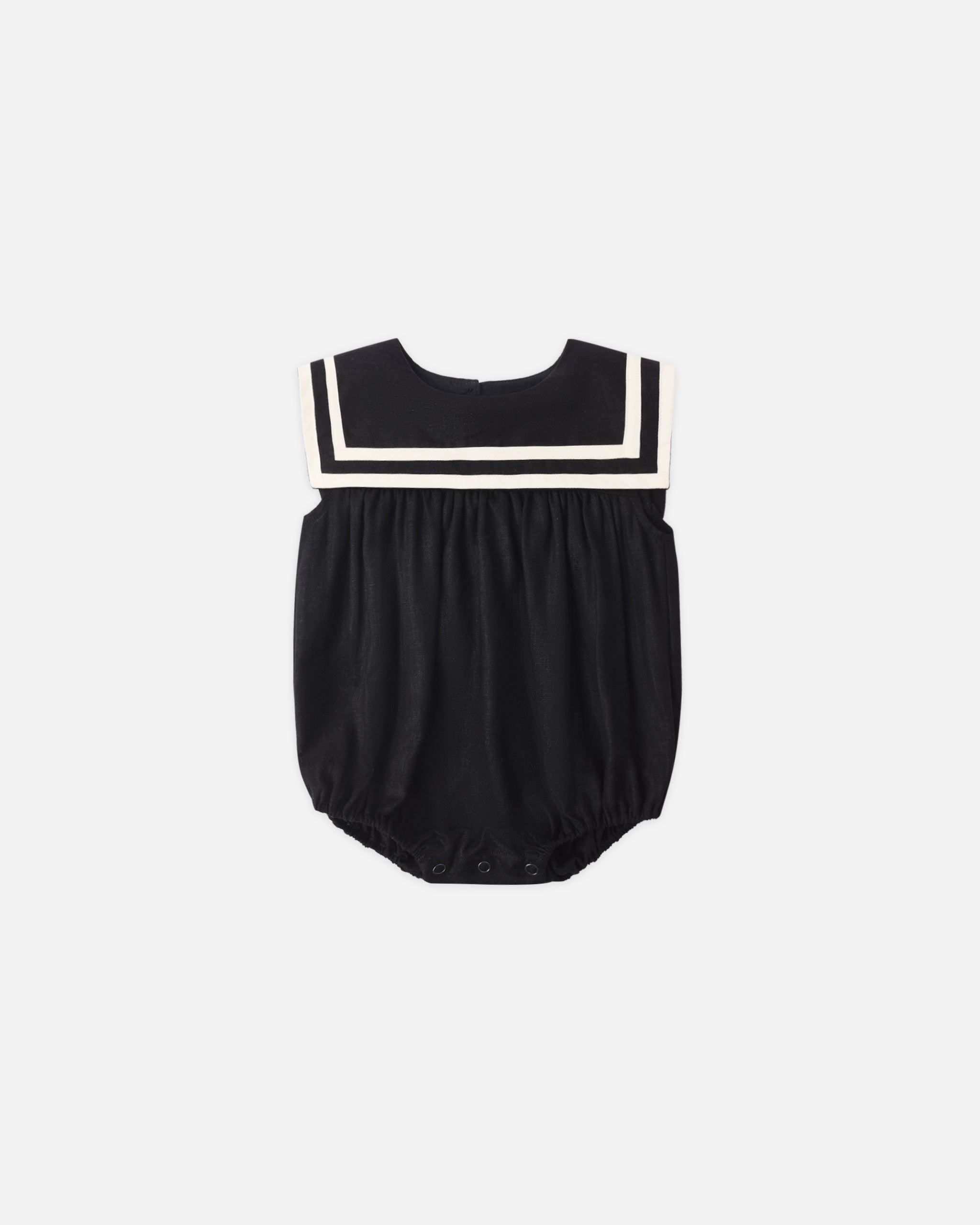 Rylee + Cru ライリーアンドクルー ベビー服 子供服 セーラーロンパース　ブラック