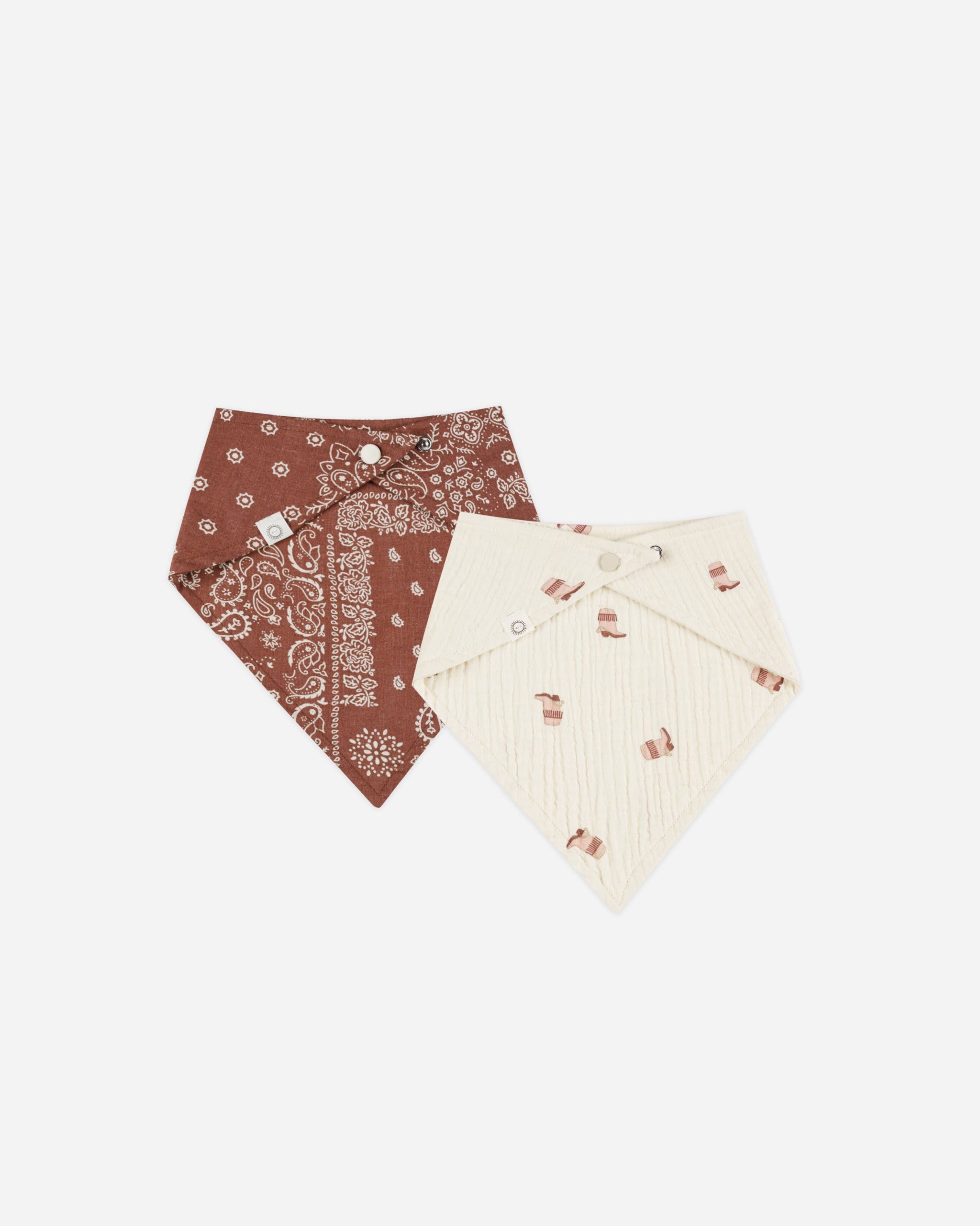Scarf Bib Set || Boots, Brick Bandana – Rylee + Cru Japan Scarf Bib Set || Boots, Brick Bandana – Rylee + Cru Japan
