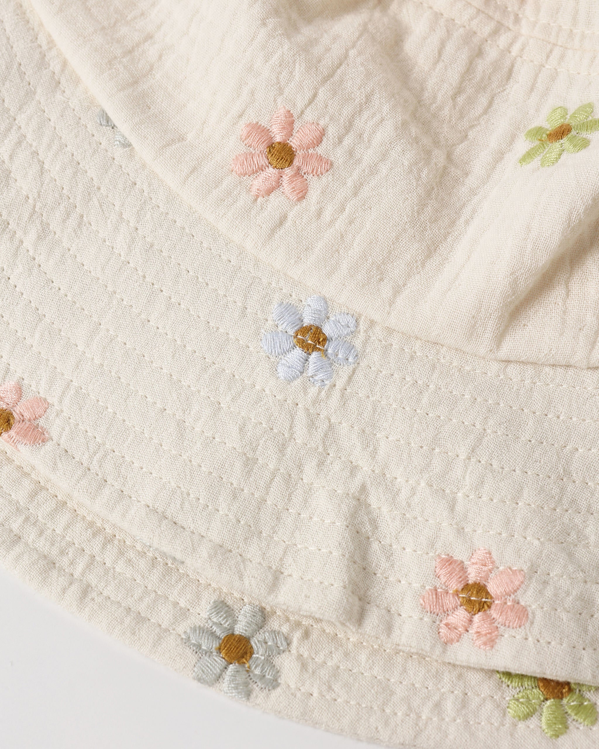 Rylee + Cru ライリーアンドクルー ベビー服 子供服 バケットハット　エンブロイダリーデイジー