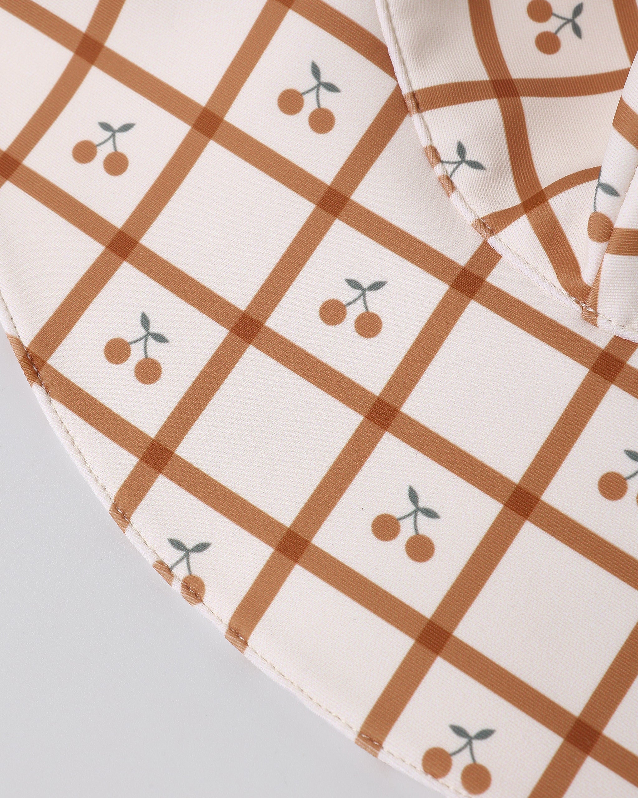 Rylee + Cru ライリーアンドクルー ベビー服 子供服 フロッピースイムハット　チェリーチェック