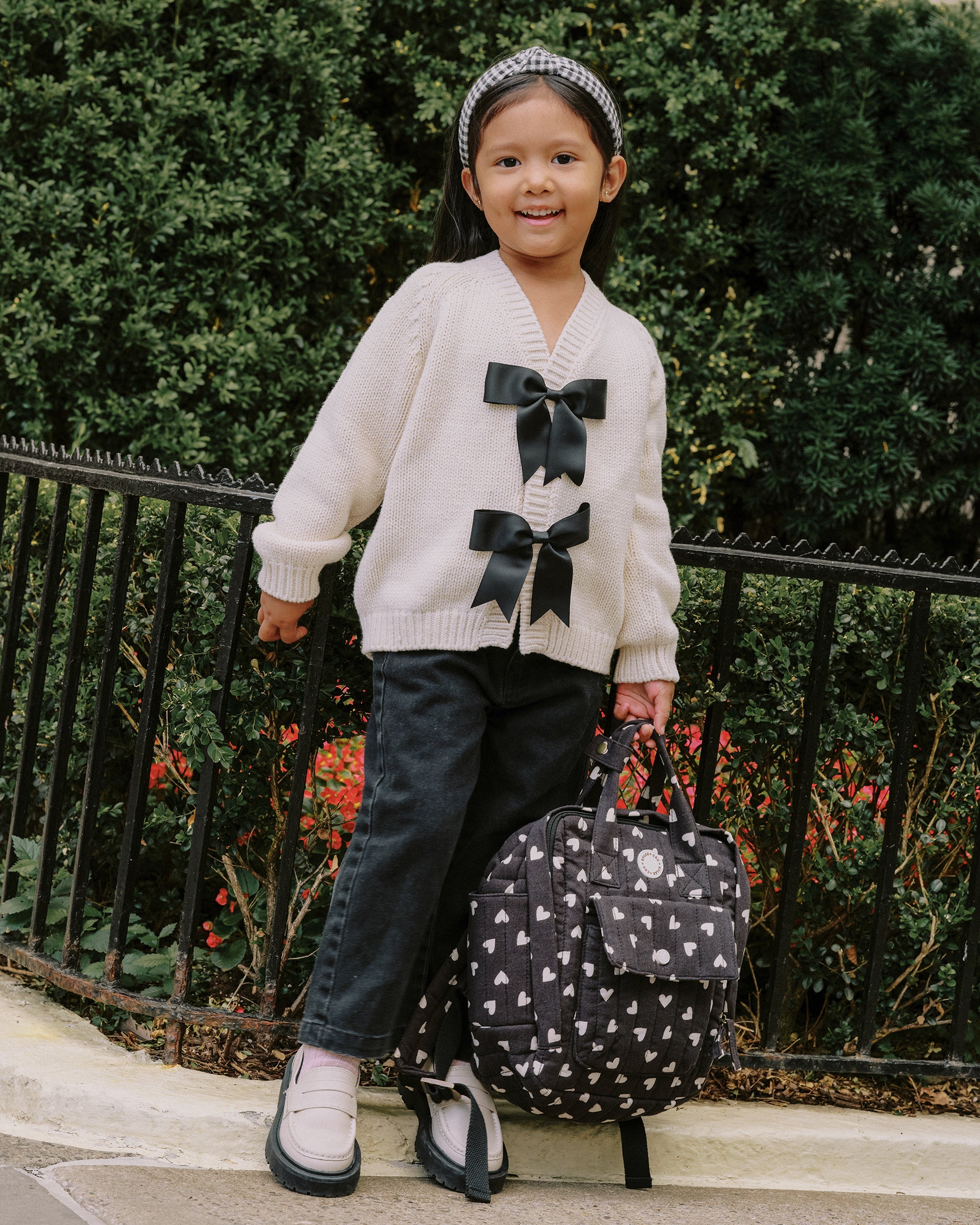 Rylee + Cru ライリーアンドクルー ベビー服 子供服  ストレートレッグパンツ　ウォッシュドブラック